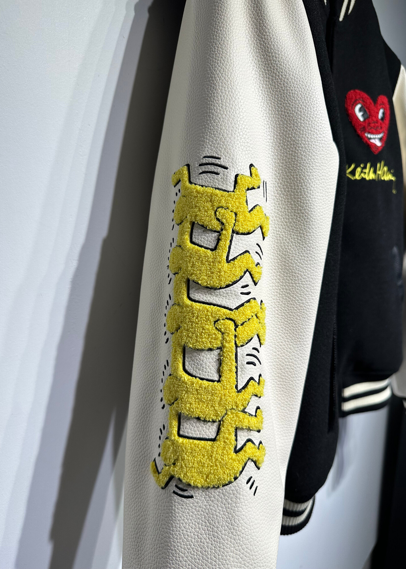 Keith Haring x Shoe Palace Letterman Jacket M