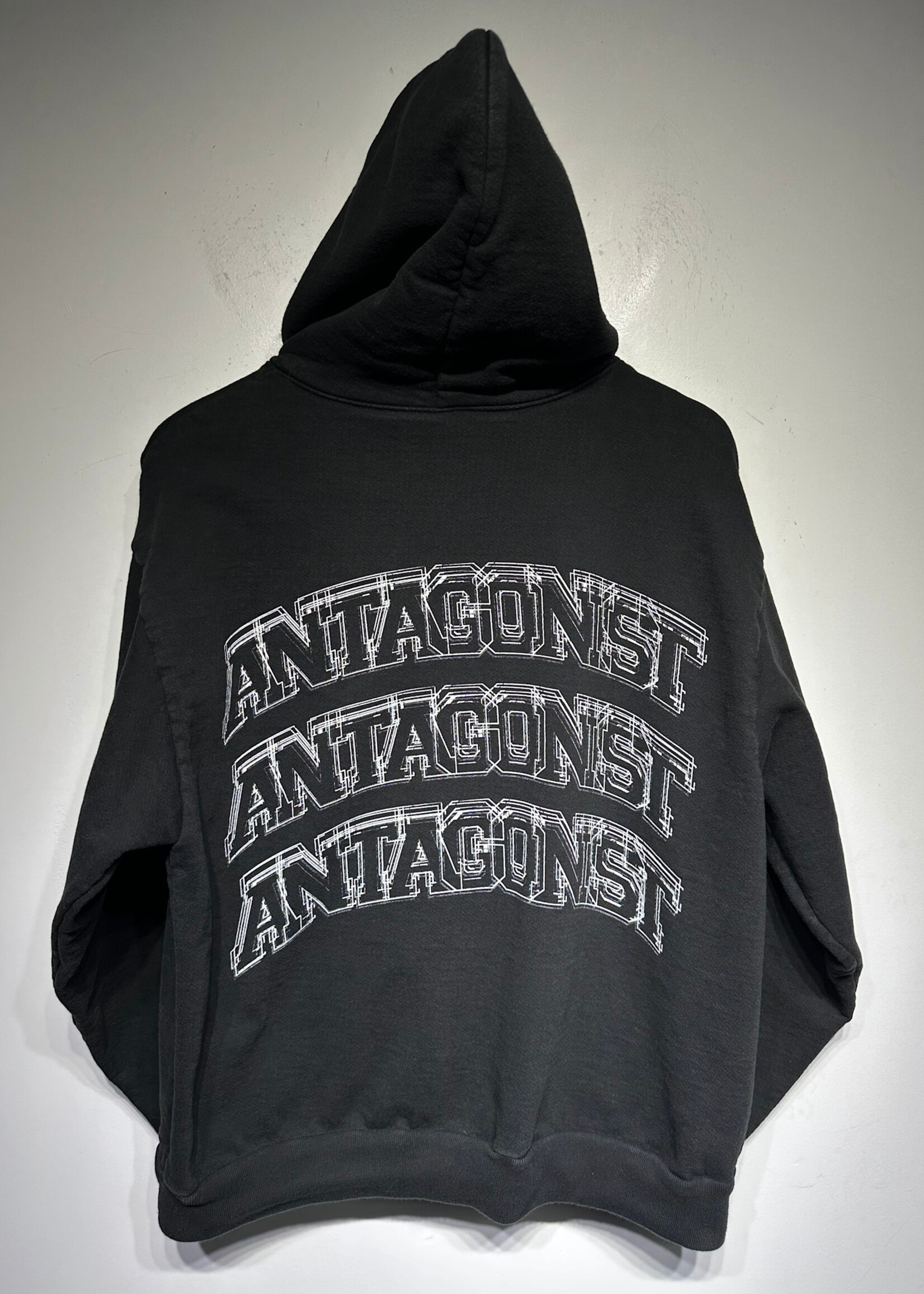 Antagonist Black Heavyweight Hoodie Masc S