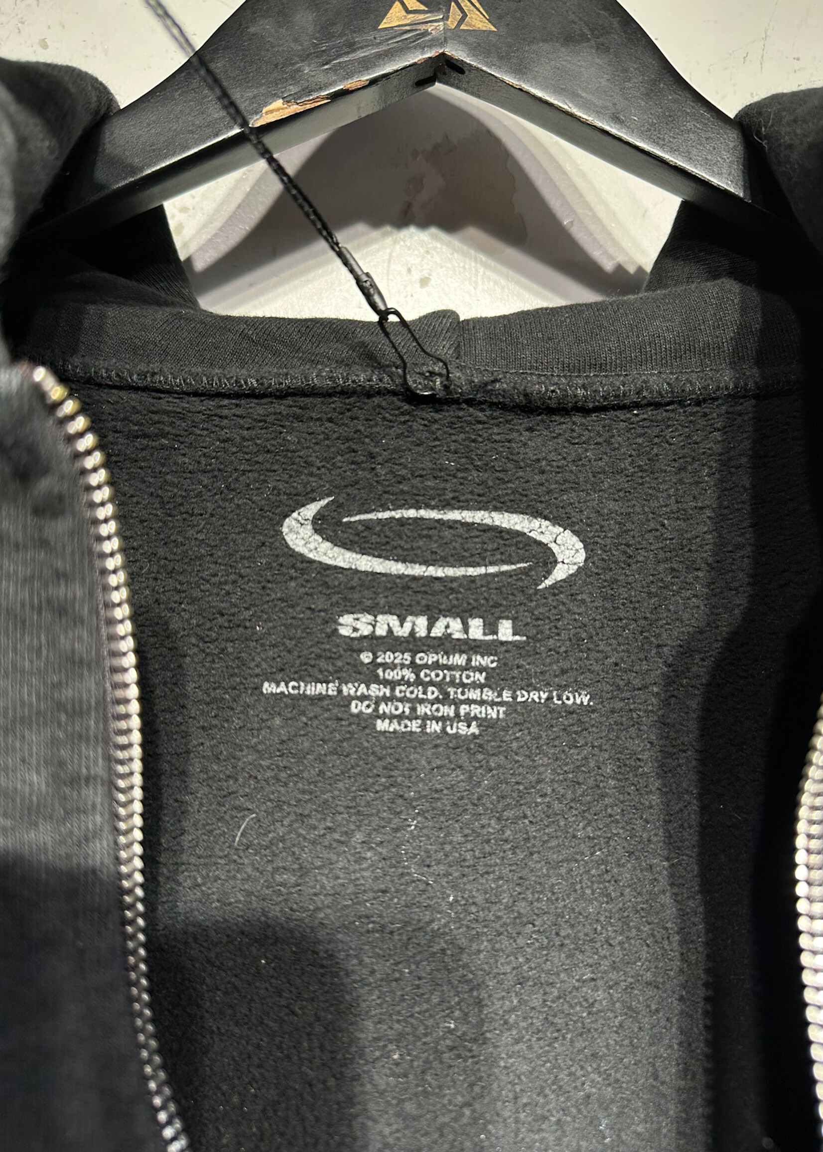 Antagonist Black Heavyweight Hoodie Masc S