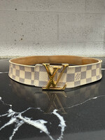 Louis Vuitton Damier Belt AS IS 38