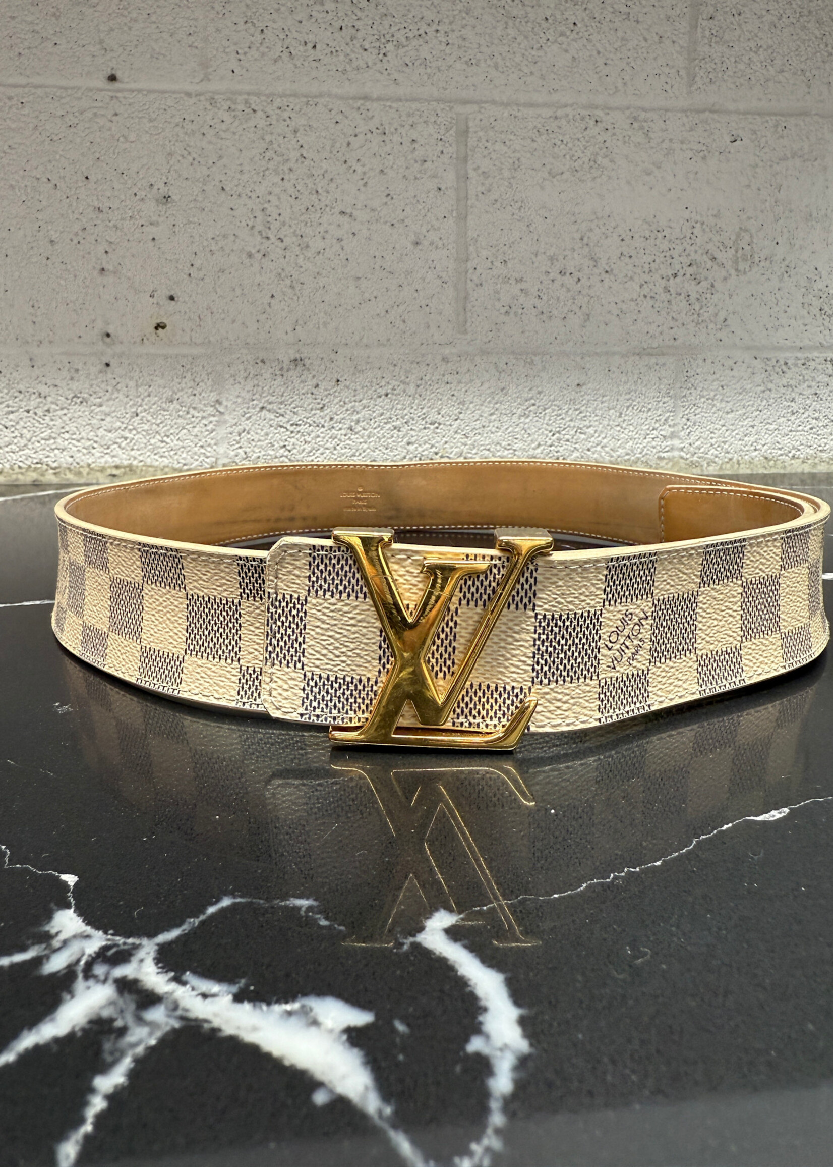 Louis Vuitton Damier Belt AS IS 38