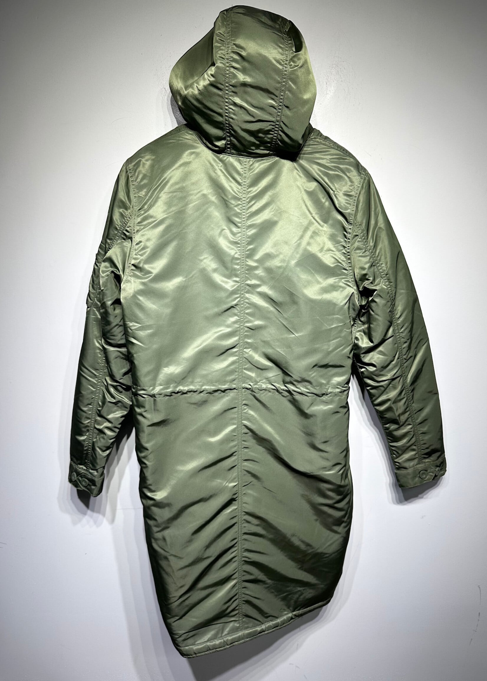 NWT Alpha Industries Green Sherpa Trench L