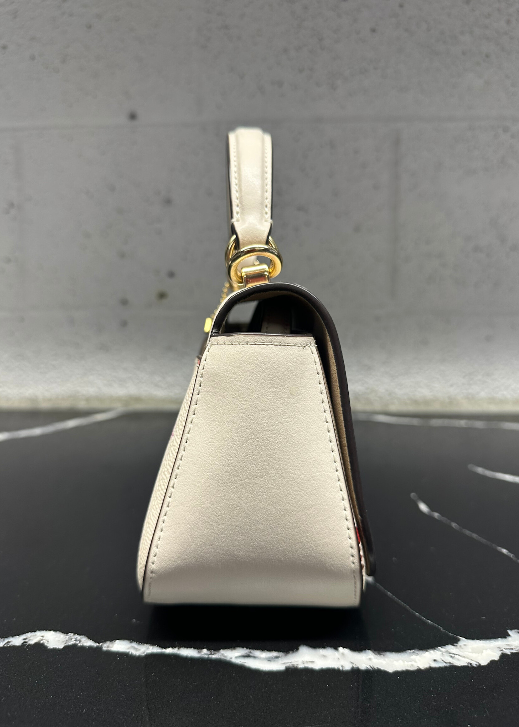 Coach Lysa Floral Top Handle Purse