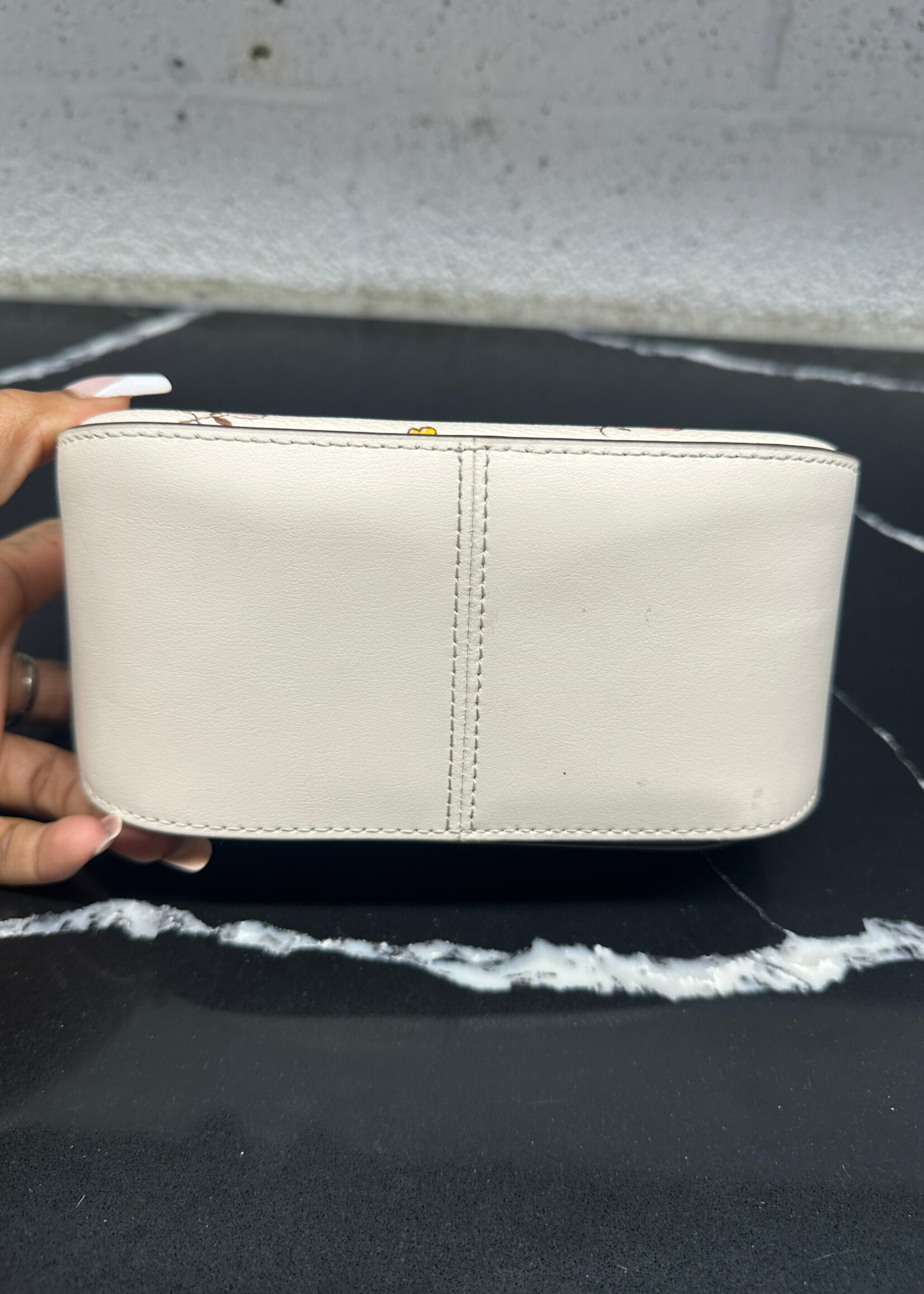 Coach Lysa Floral Top Handle Purse