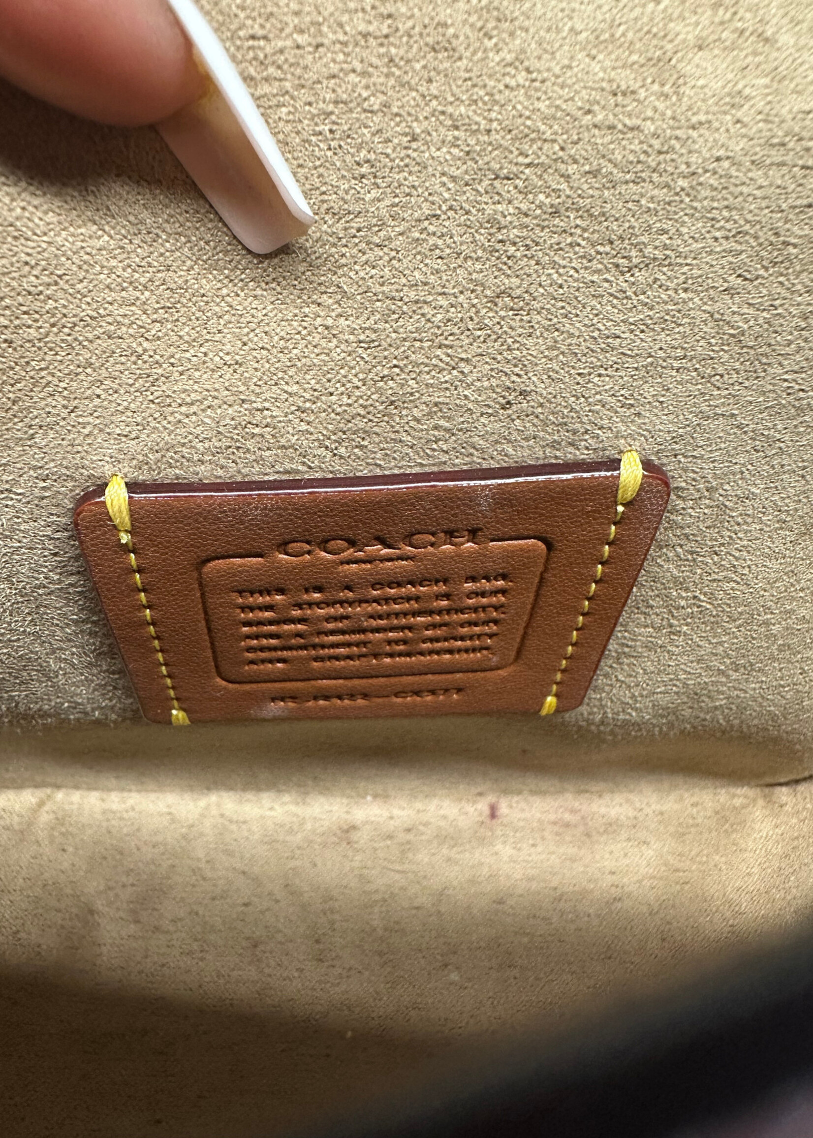 Coach Lysa Floral Top Handle Purse