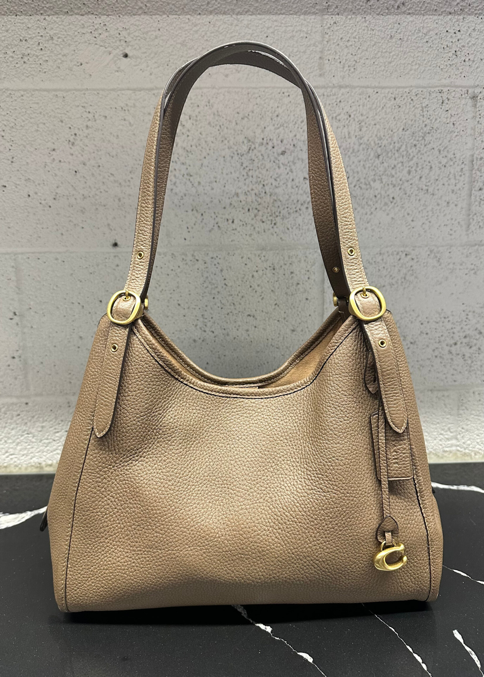 Coach Bella Light Brown Shoulder Bag