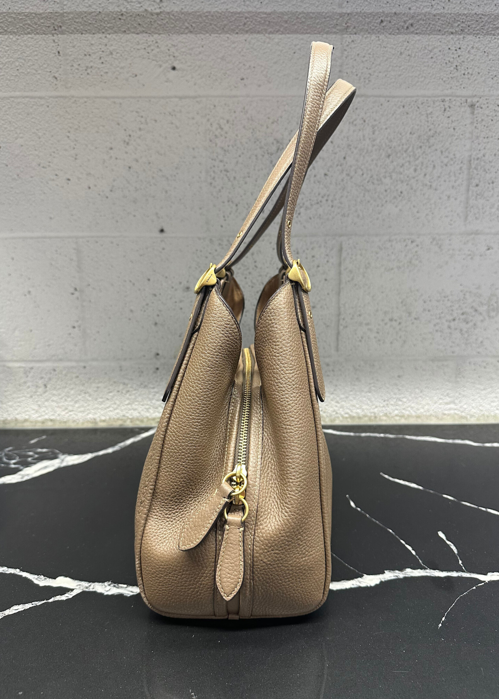 Coach Bella Light Brown Shoulder Bag