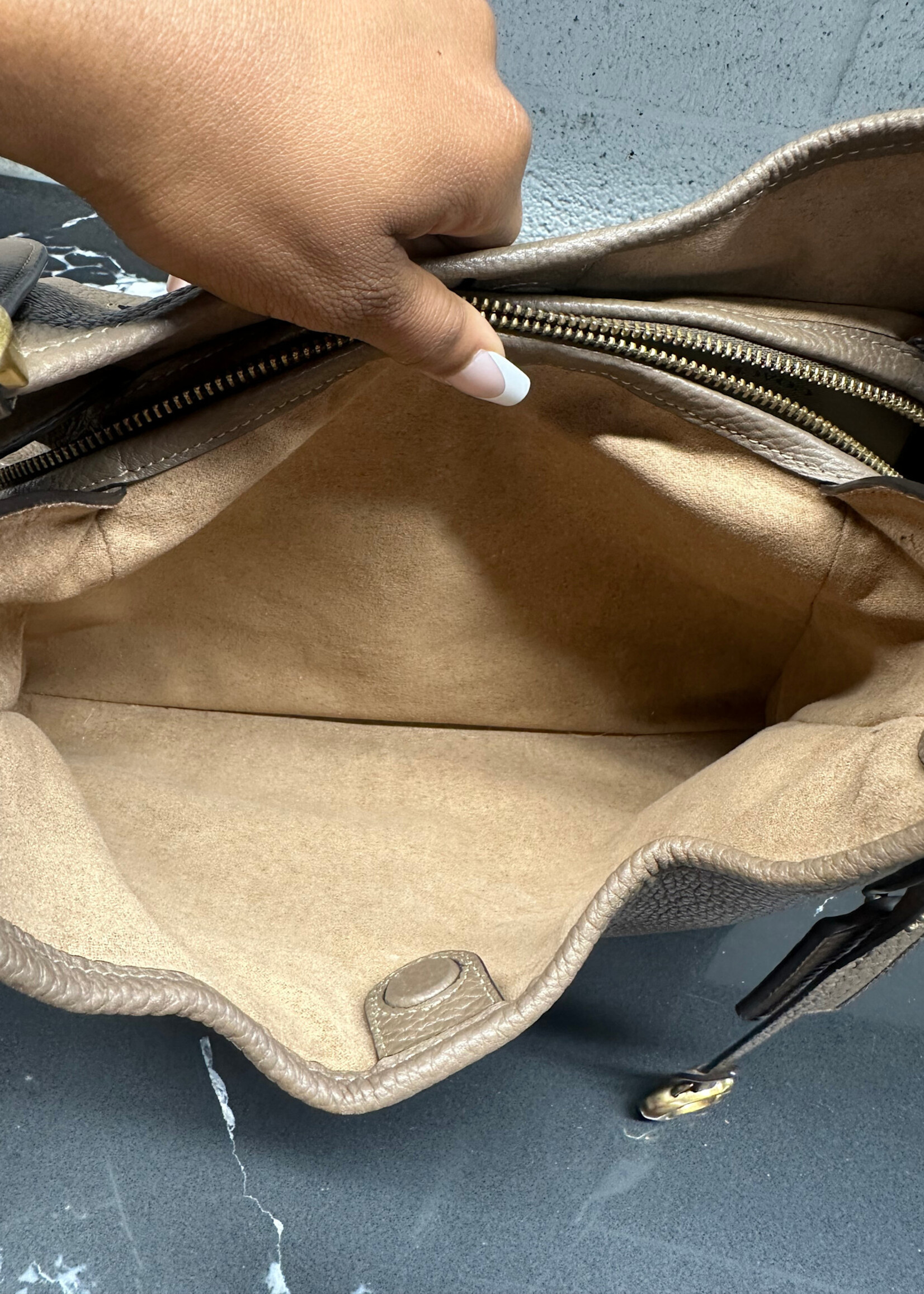 Coach Bella Light Brown Shoulder Bag