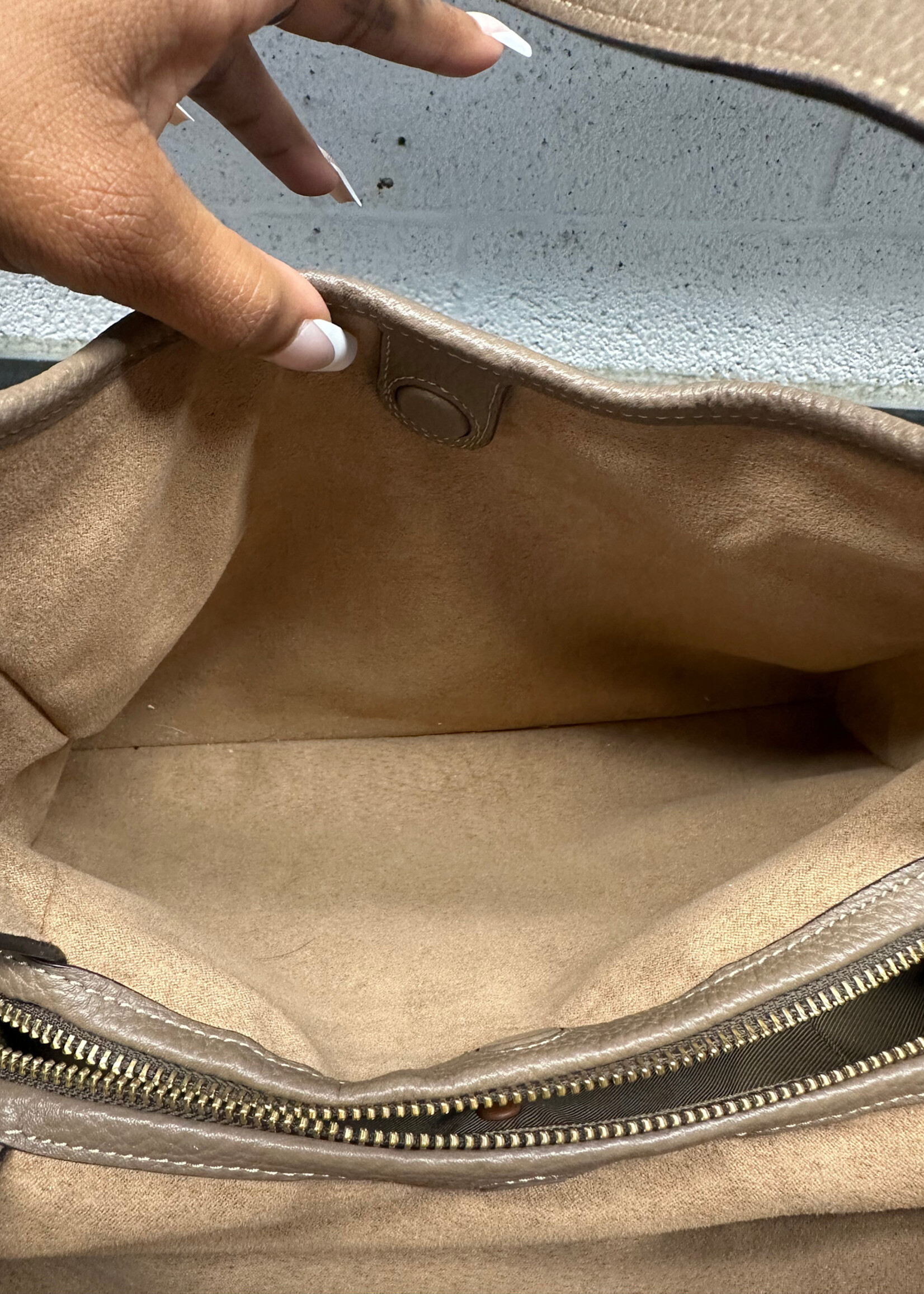 Coach Bella Light Brown Shoulder Bag