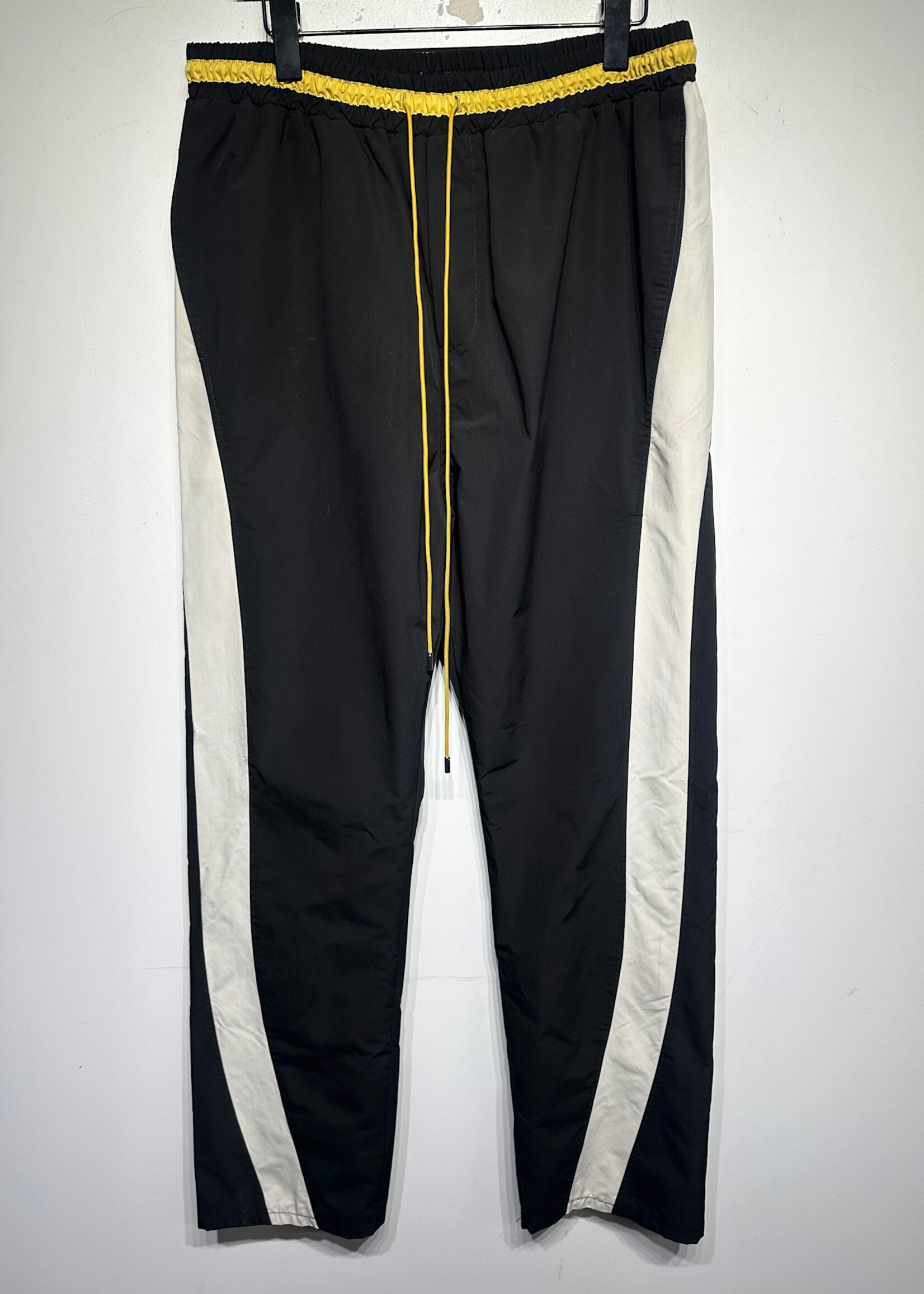 RHUDE Black White Nylon Track Pant XXL/36