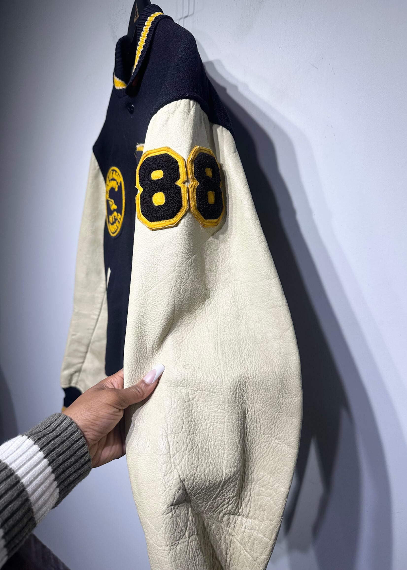 1973 Whiting SGV League Champ Varsity Jacket Masc L
