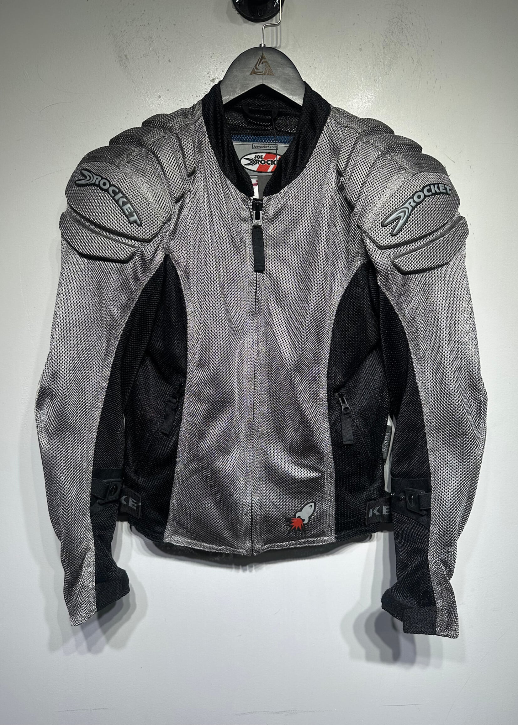 Joe Rocket Motorcycle Grey Mesh Jacket Fem S