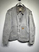 Carhartt Distressed Grey Full Swing Jacket L AS IS