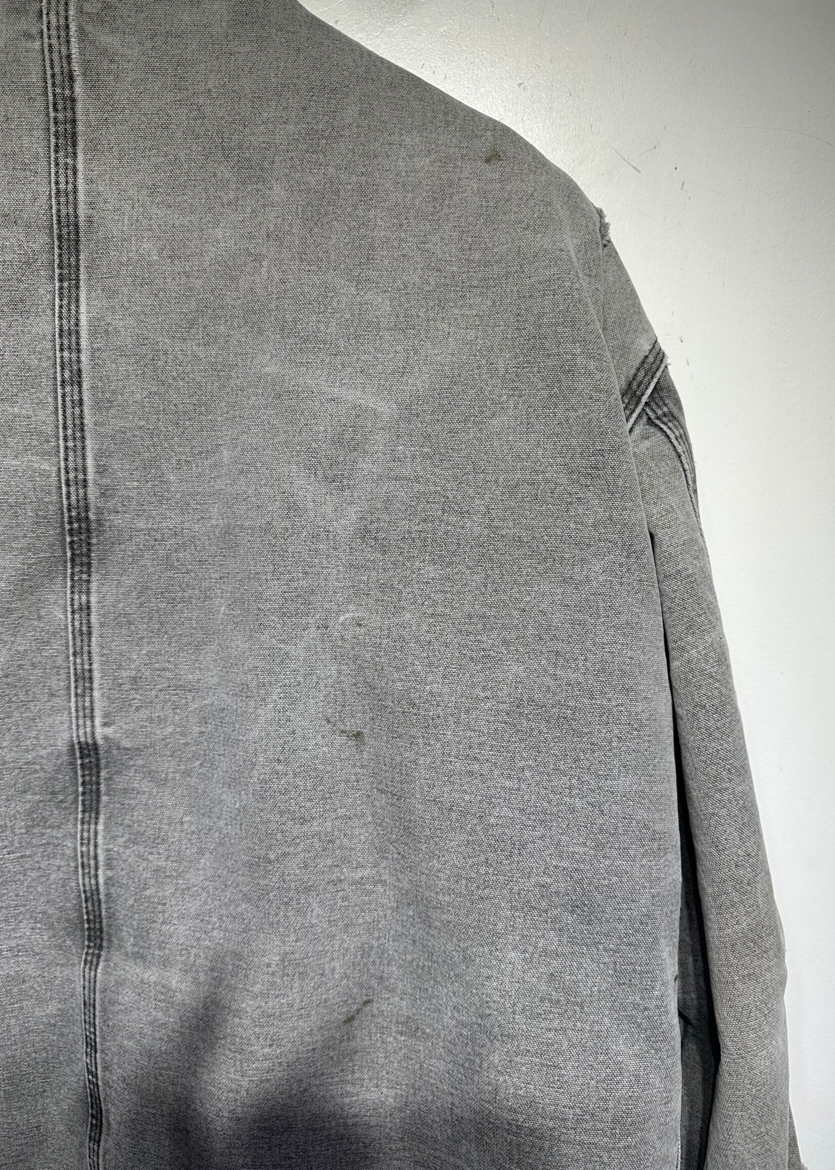Carhartt Distressed Grey Full Swing Jacket L AS IS