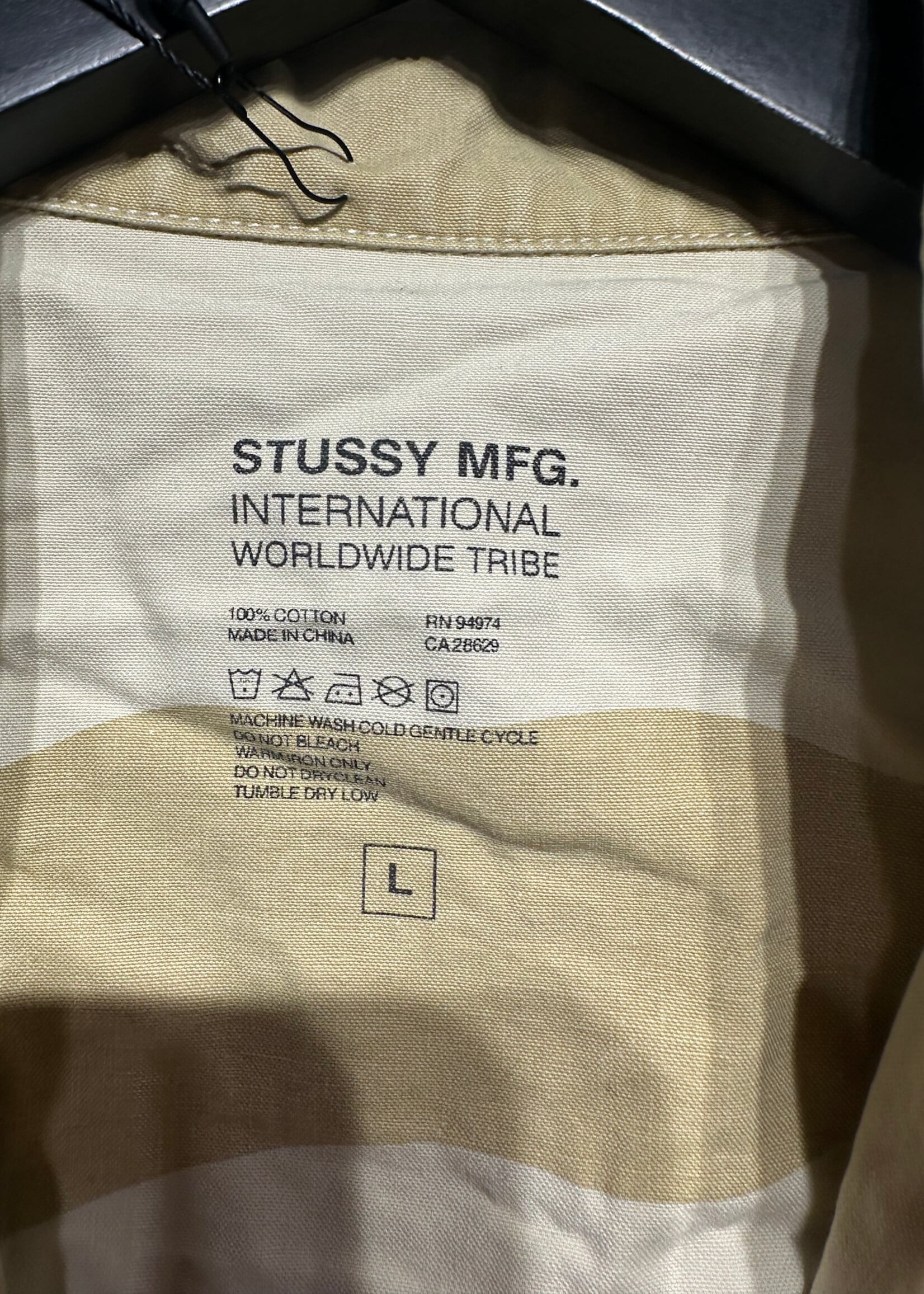Stussy Desert Camo Cargo Jacket L