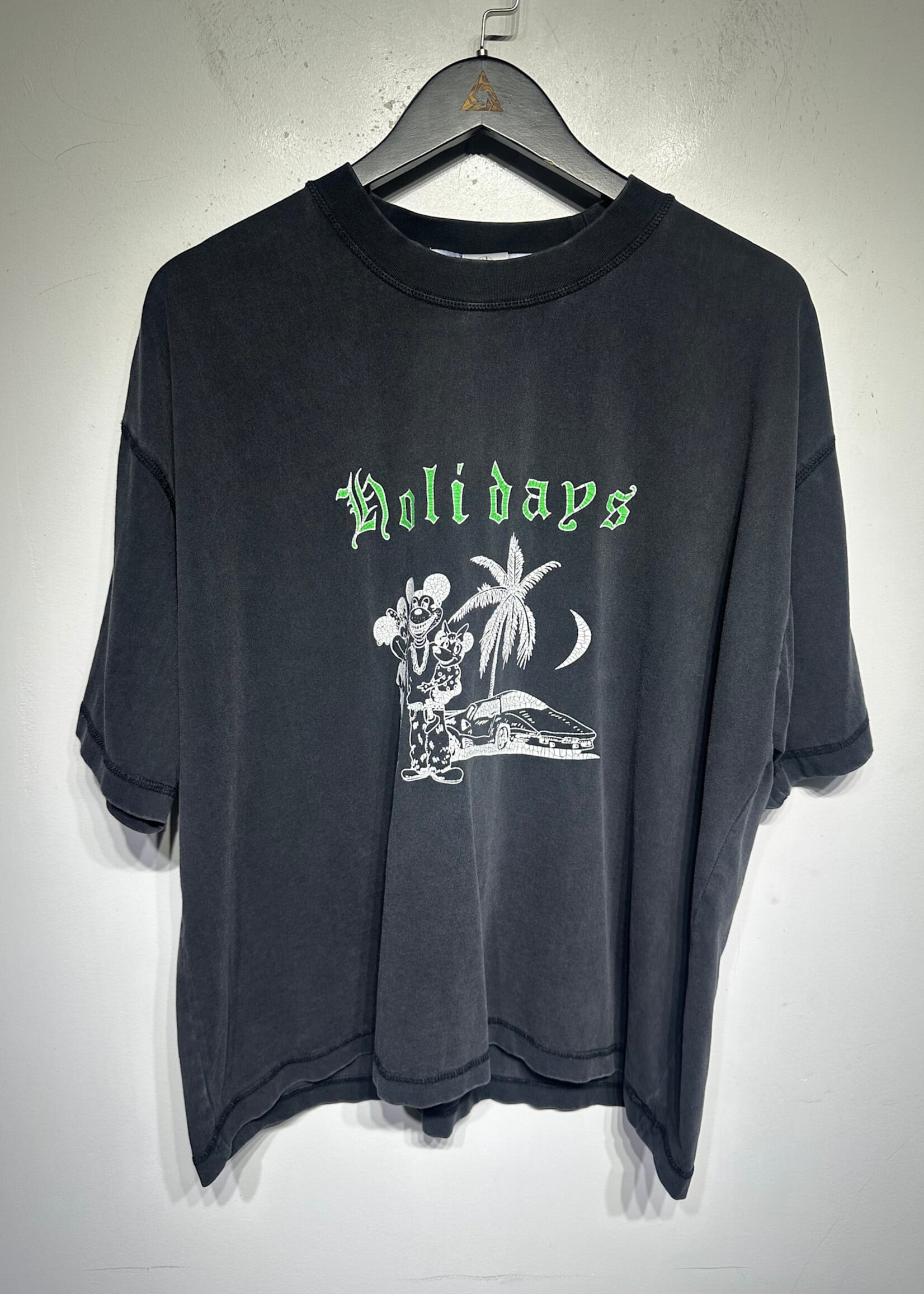 Jungles Jungles Holidays Black Tee L