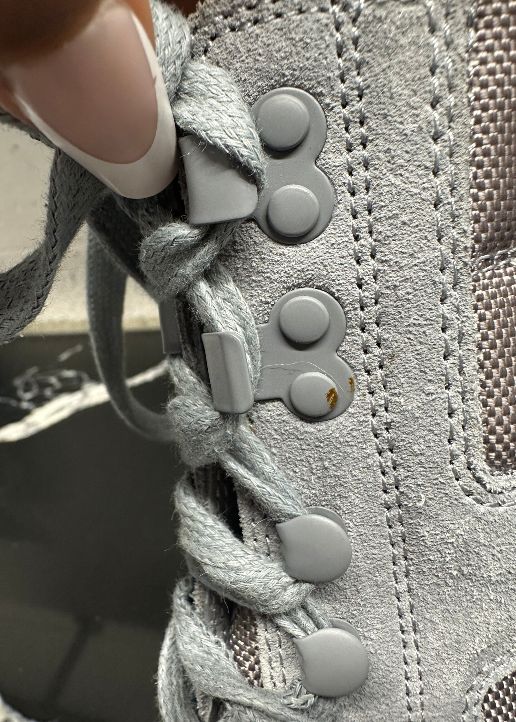 Alexander Wang Grey Storm Combat Boot 36/6 AS IS