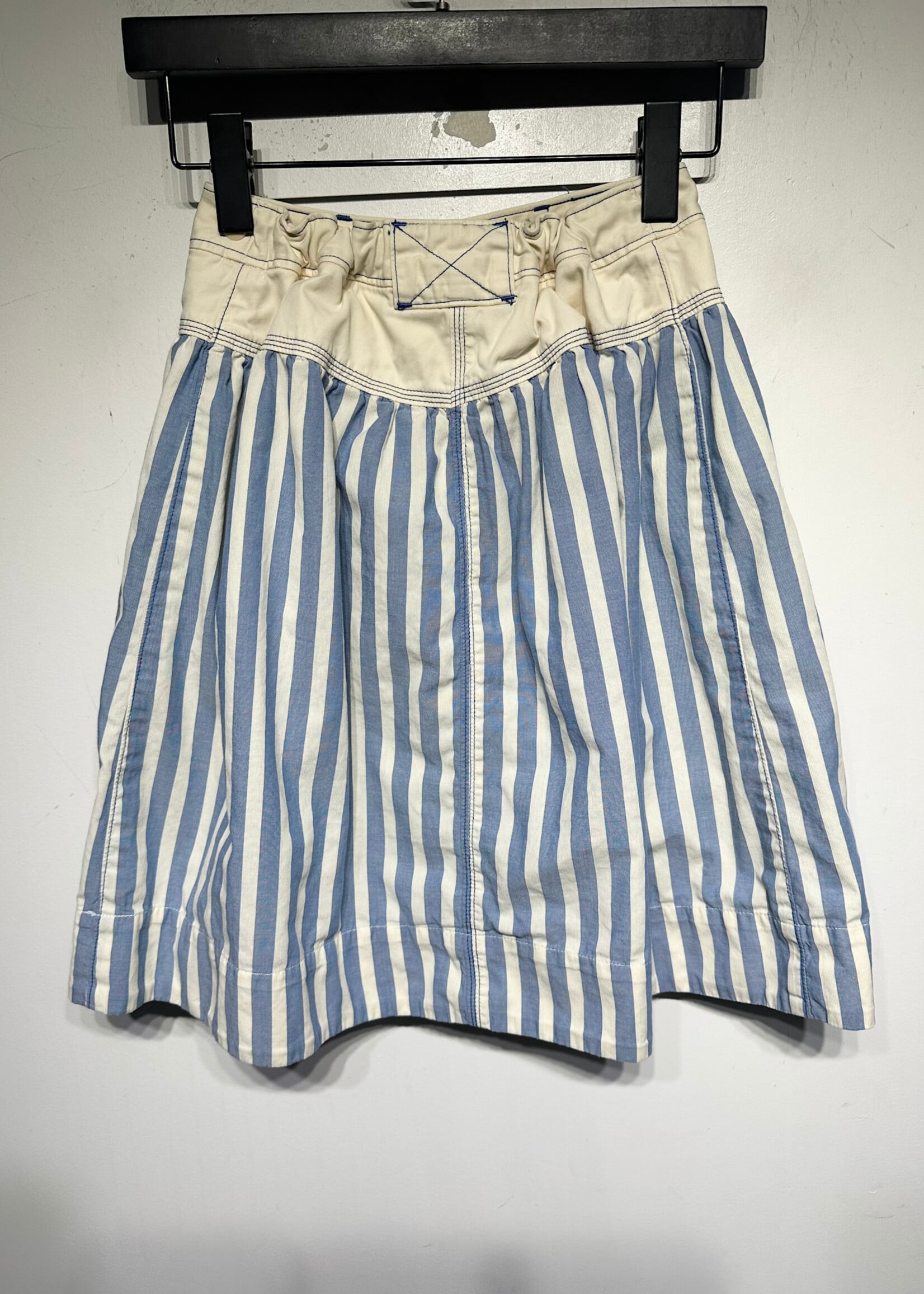 Ralph Lauren VTG Blue Striped Skirt 24-26