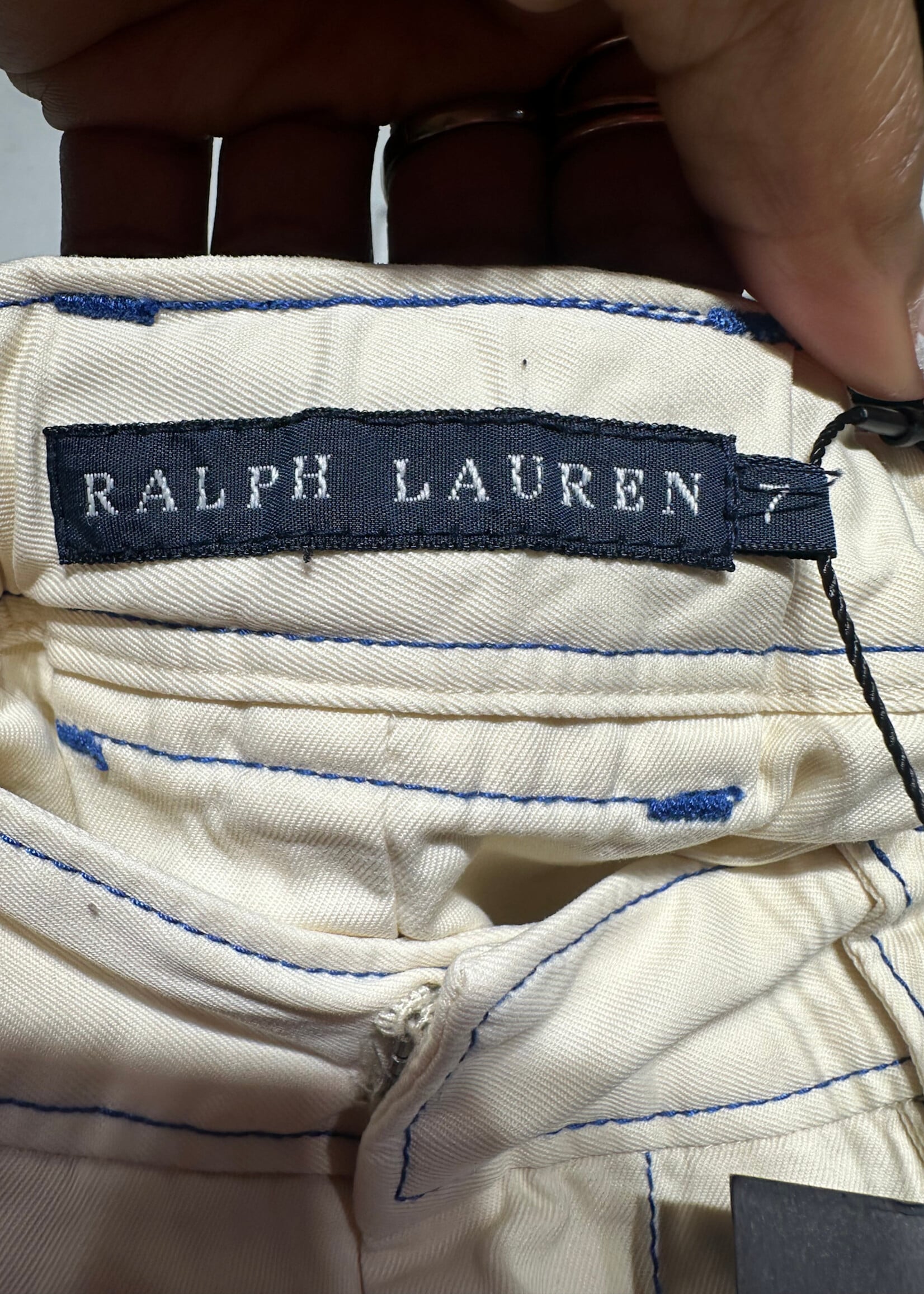 Ralph Lauren VTG Blue Striped Skirt 24-26