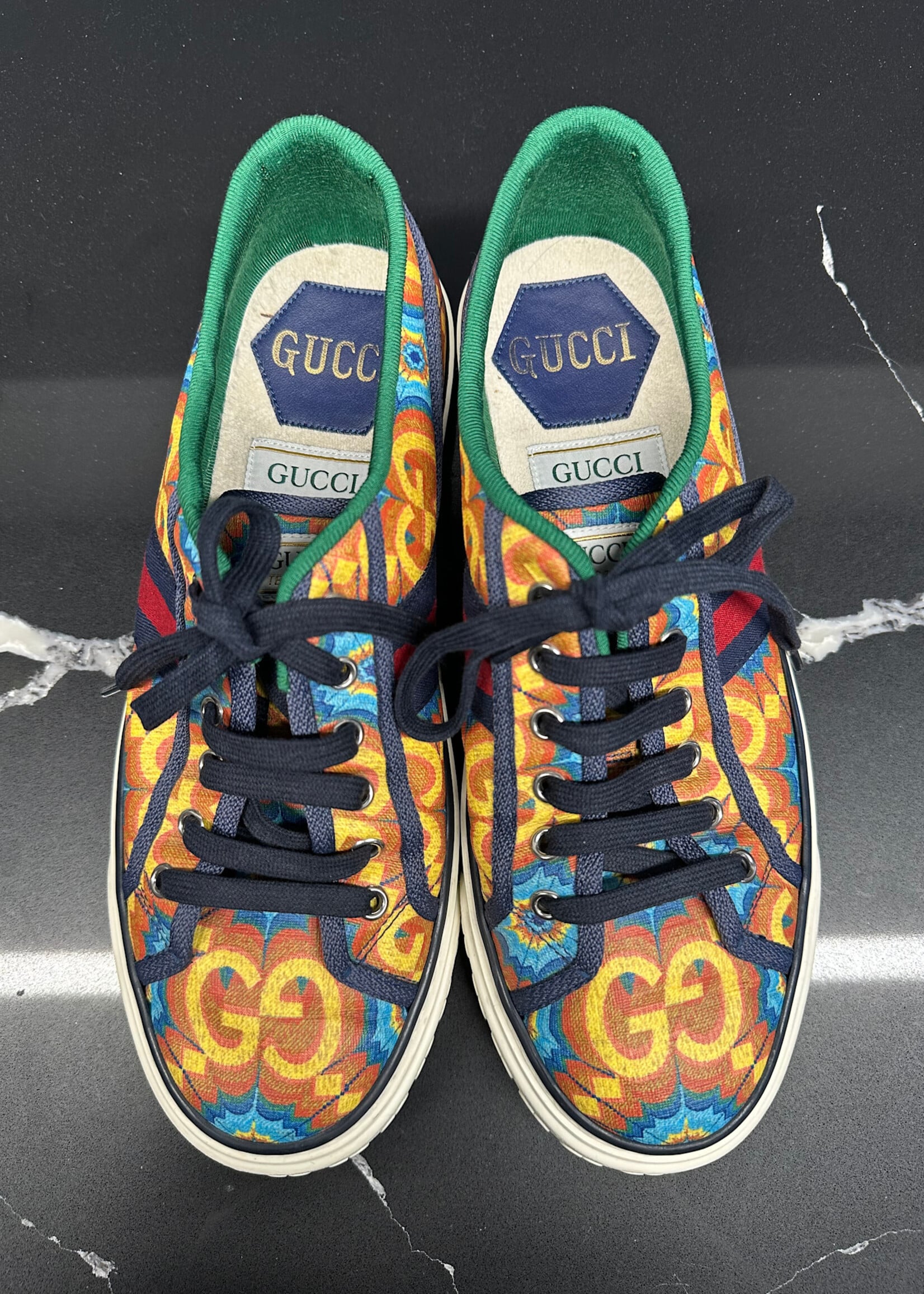 Gucci Tennis 1977 GG Monogram Sneakers Masc 9