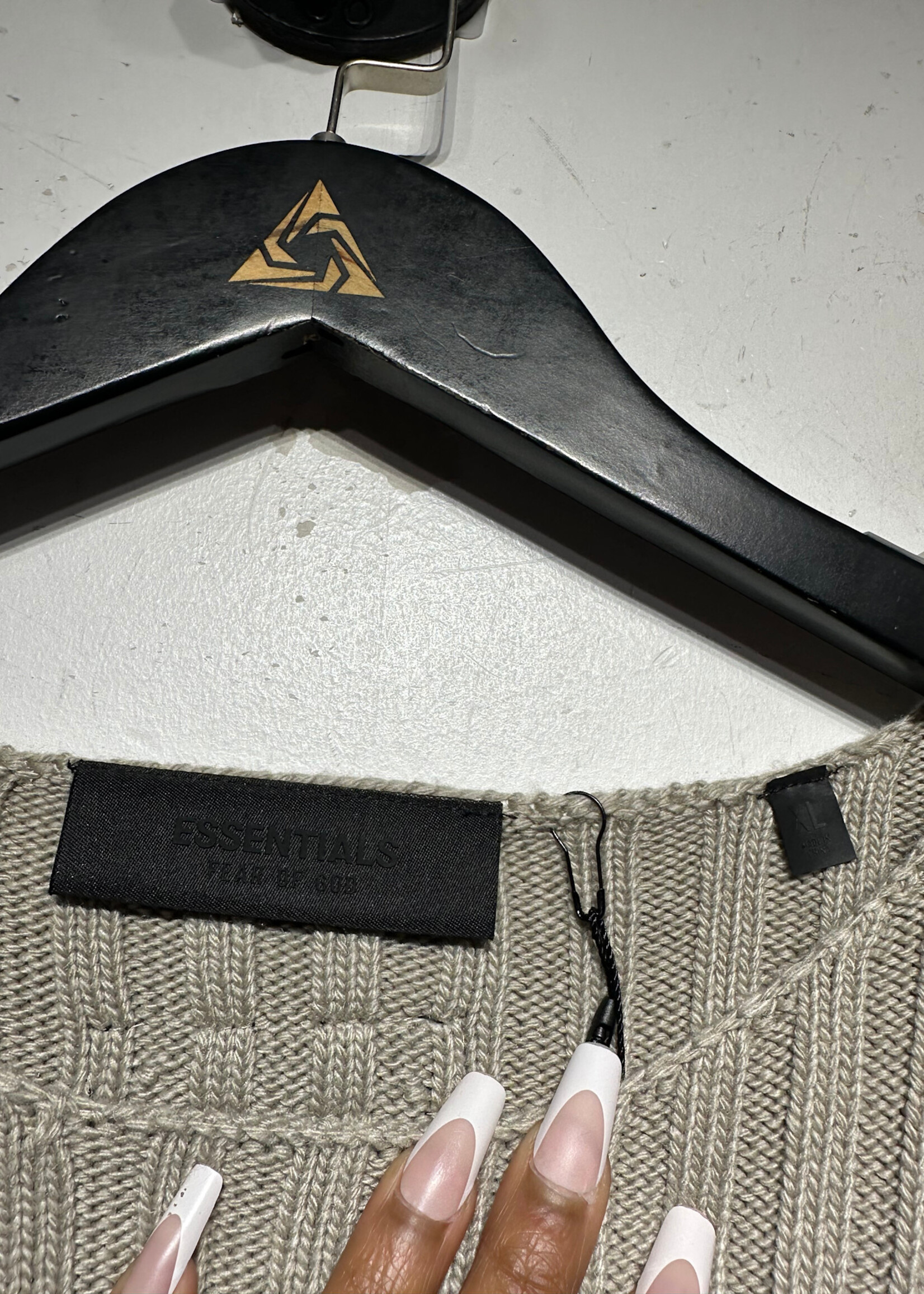 NWT Essentials Ribbed Sweater XL