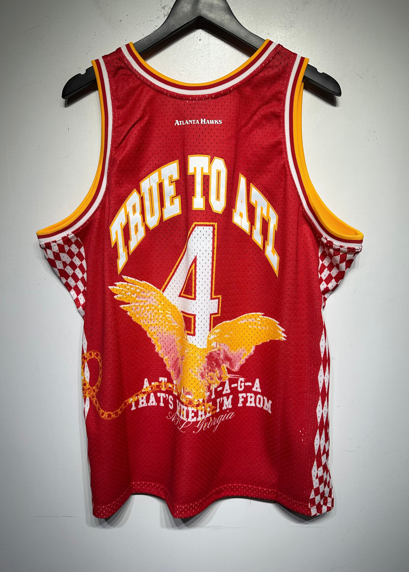 Mitchell & Ness Hawks Lil Baby Jersey XL