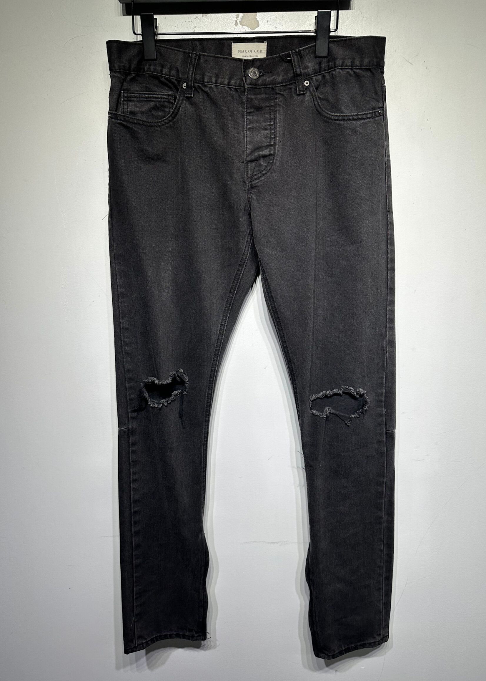 Fear of God Fourth Collection Black Jeans Masc 32
