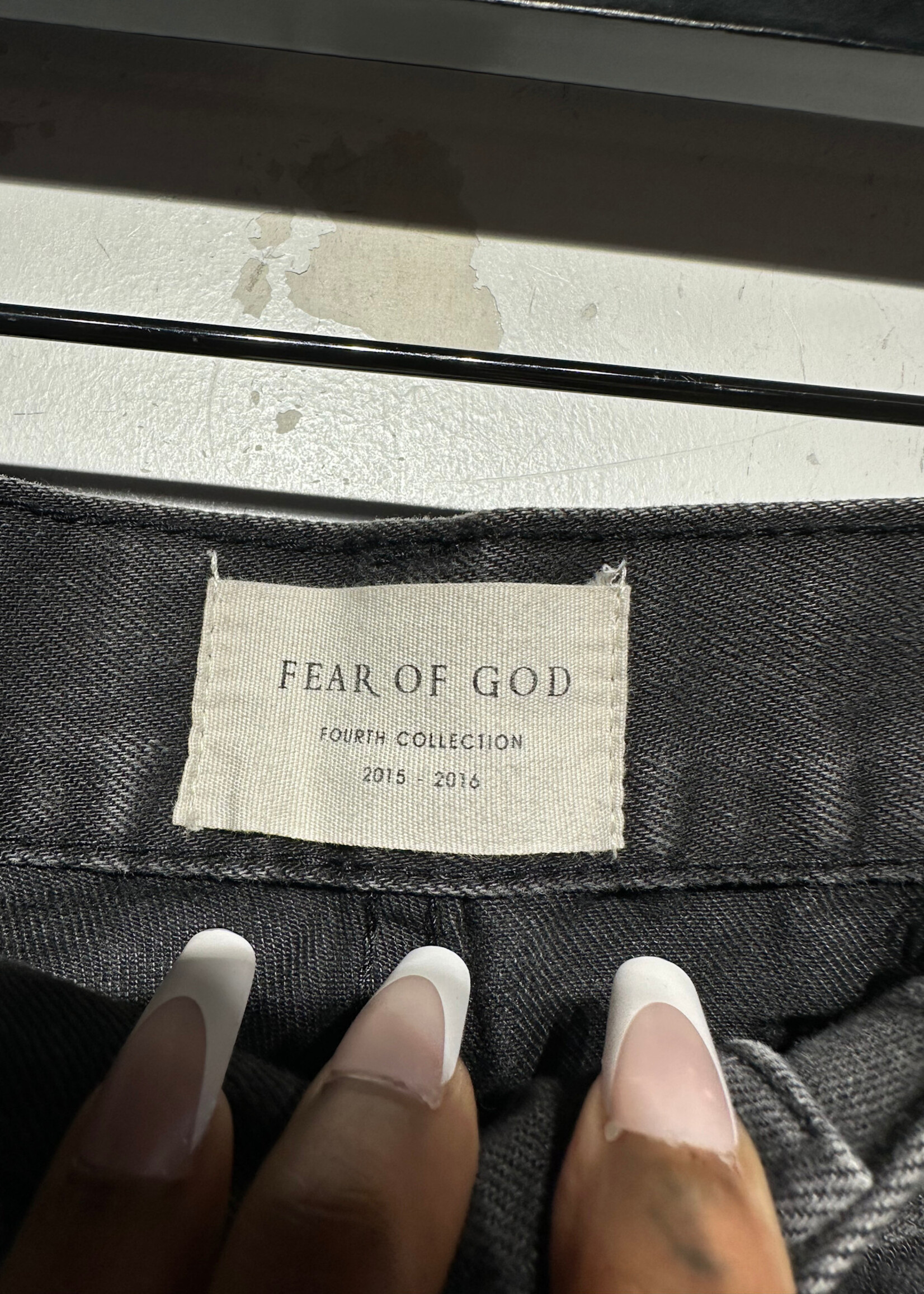 Fear of God Fourth Collection Black Jeans Masc 32