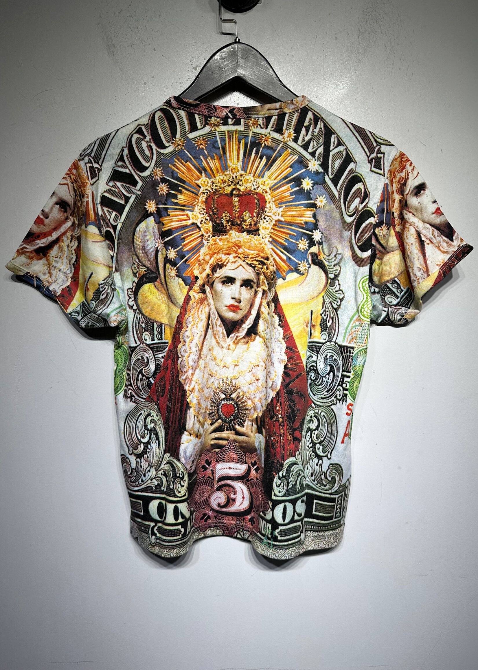 Cowboy And Angels White Mary AOP Tee Masc M