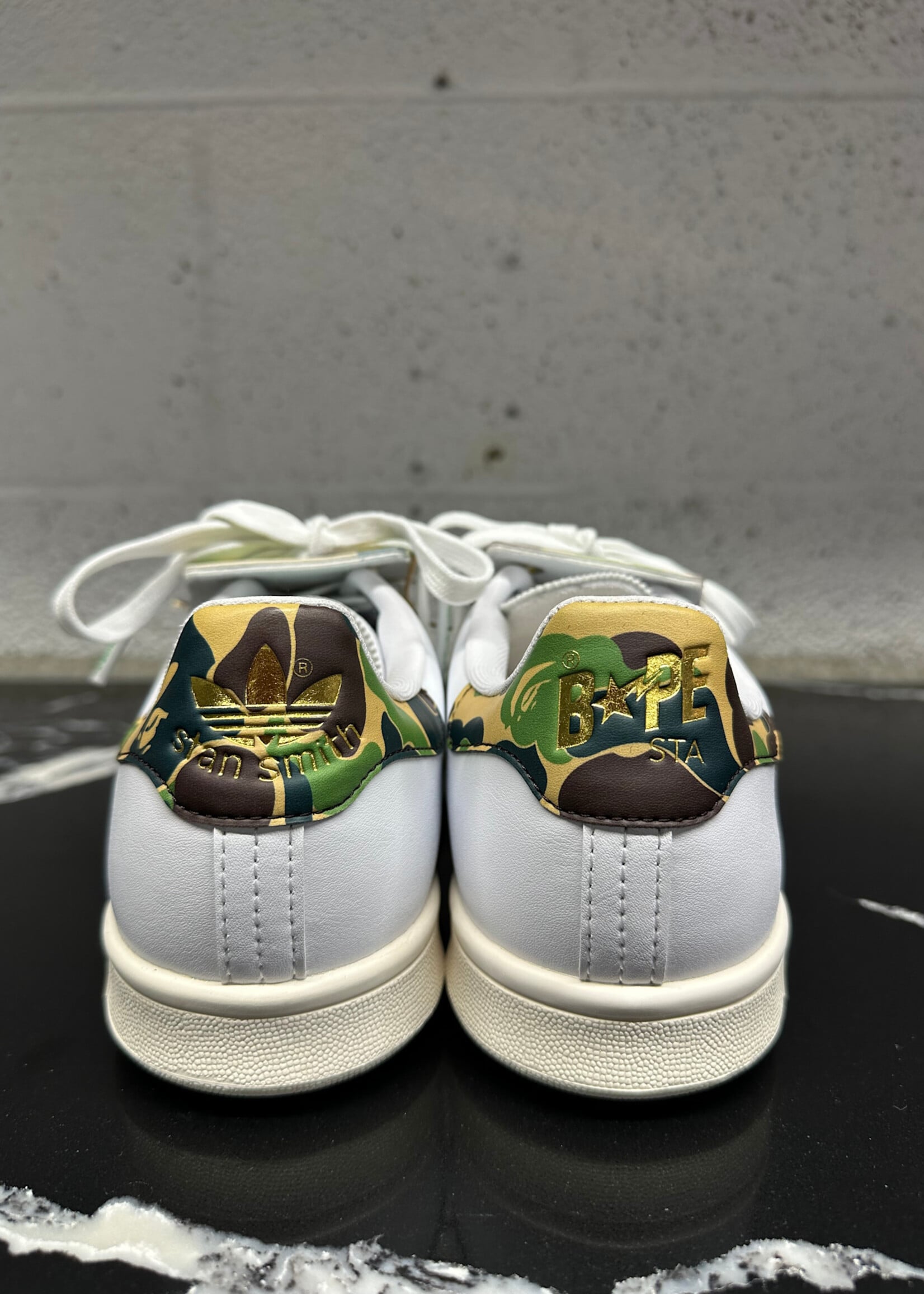 DS Bape Adidas Stan Smith Golf Fem 7.5