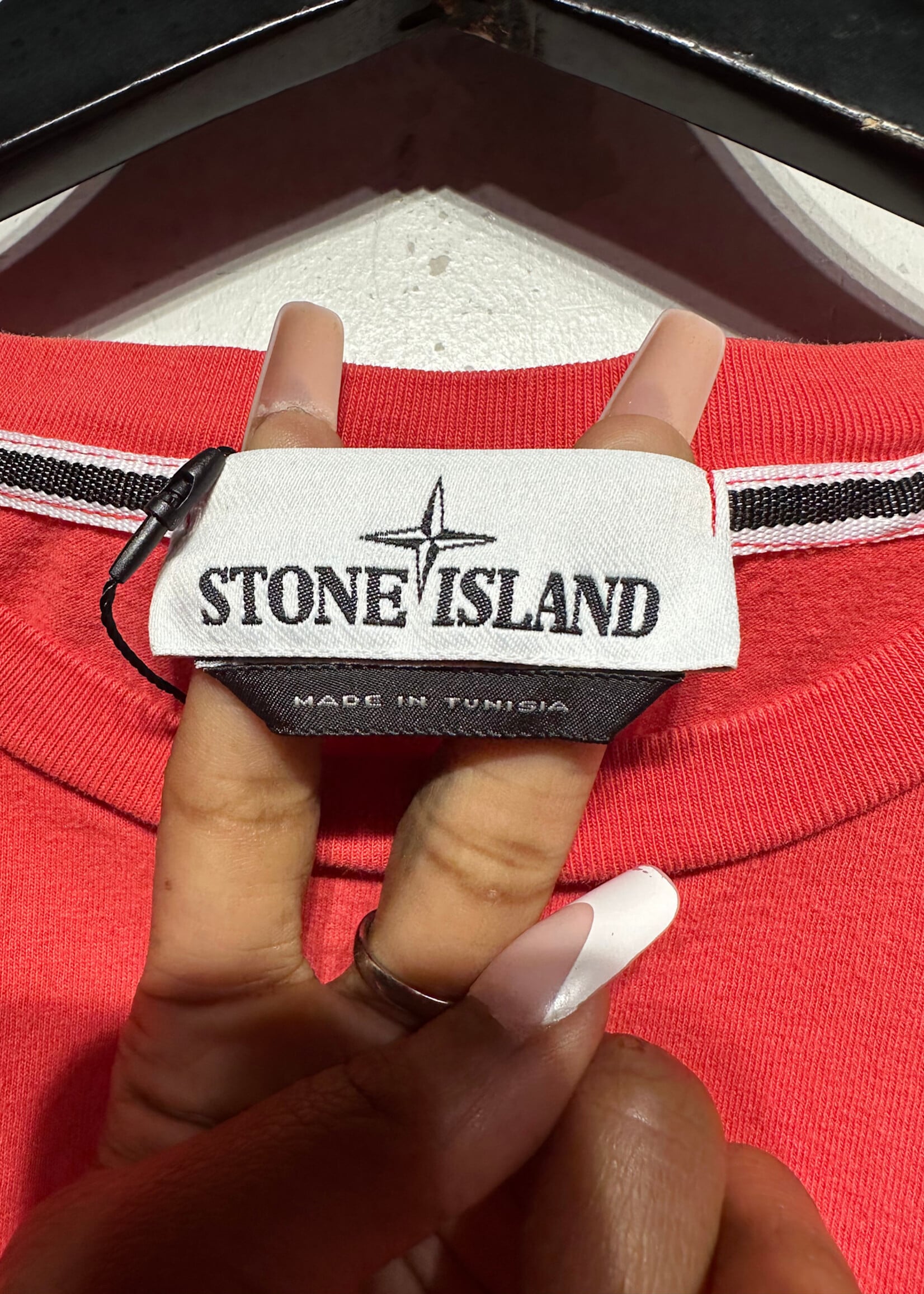 Stone Island Coral Double Logo Tee XL