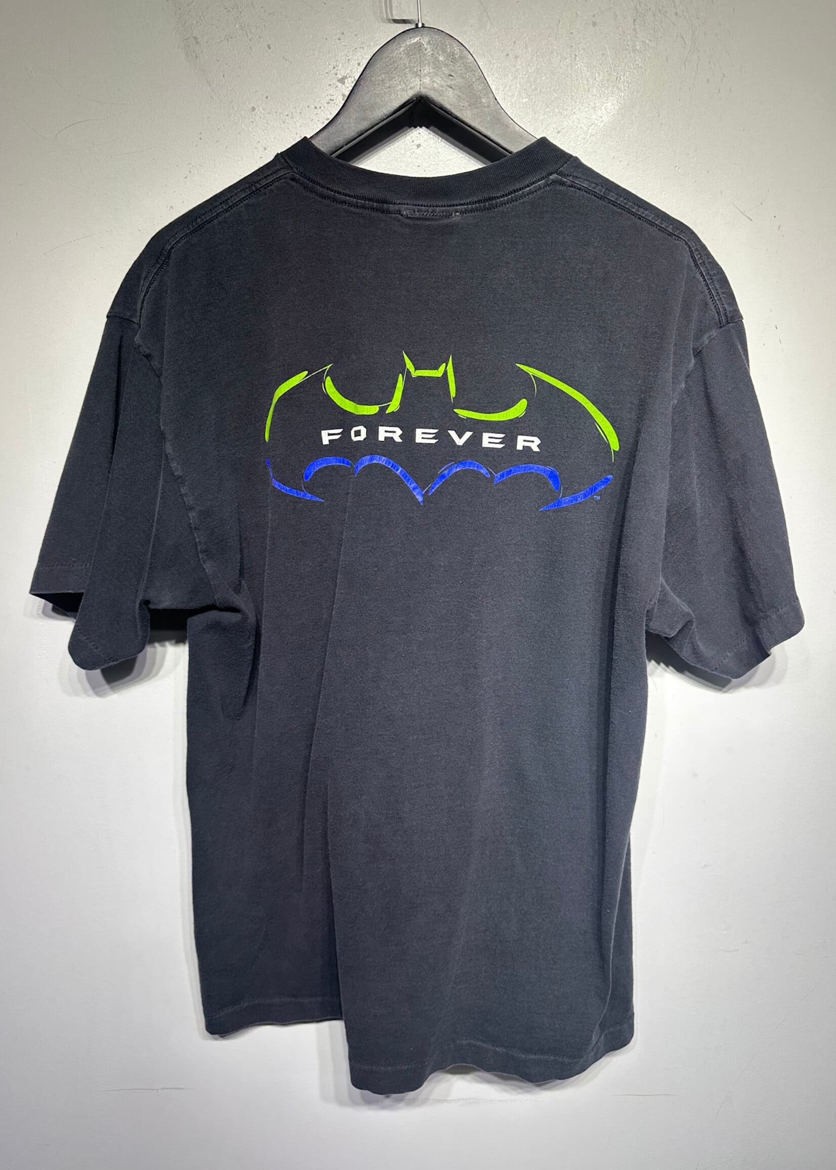 Batman Forever Vintage Black Tee XL