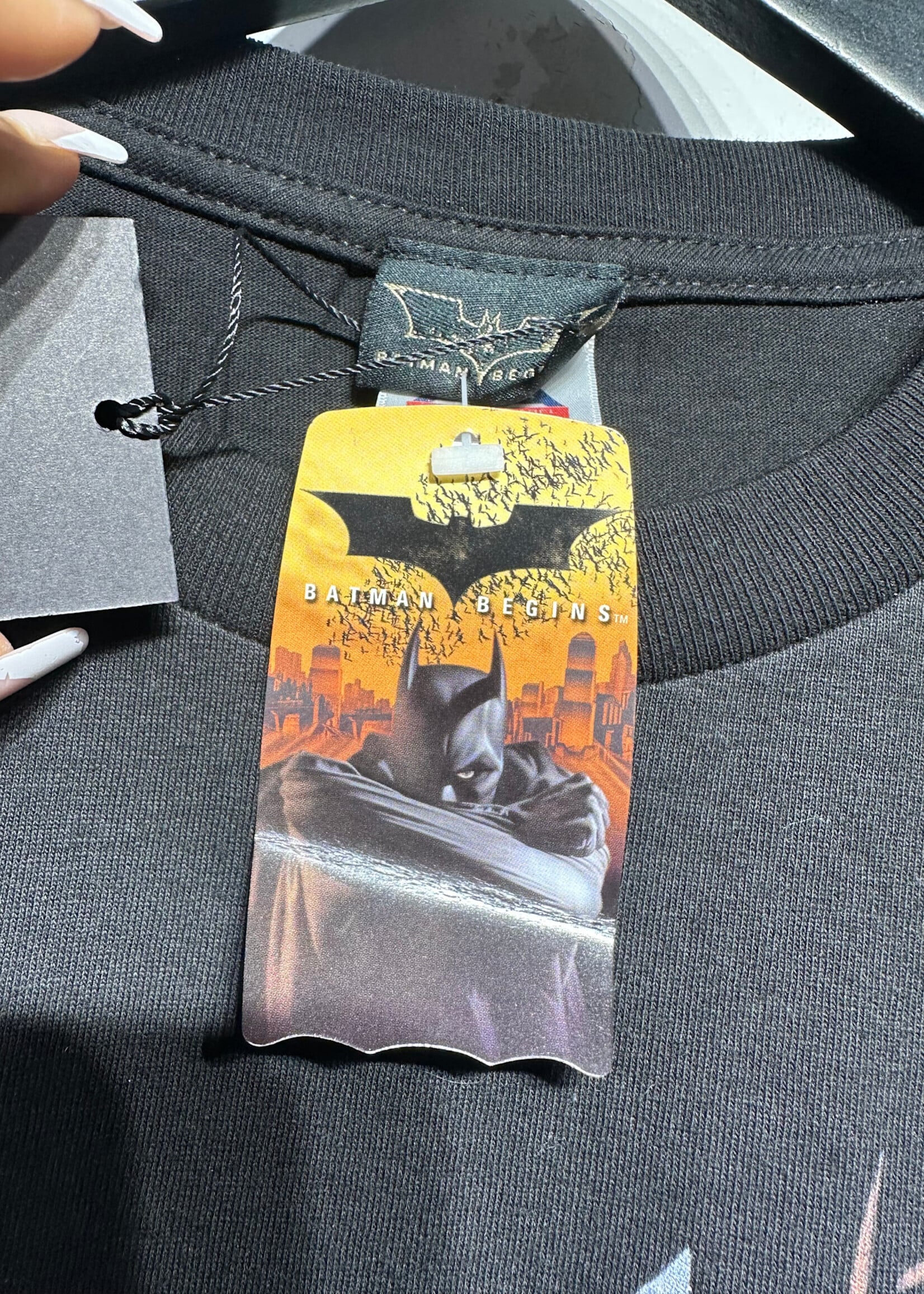 DS Batman Begins Movie Promo Tee XL