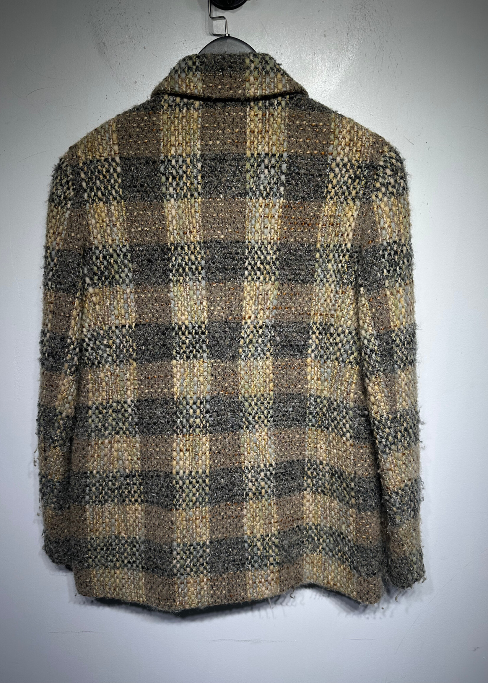 Carlisle Tweed Toggle Front Overcoat S
