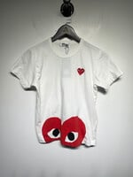 Comme Des Garcons Heart Print Tee L