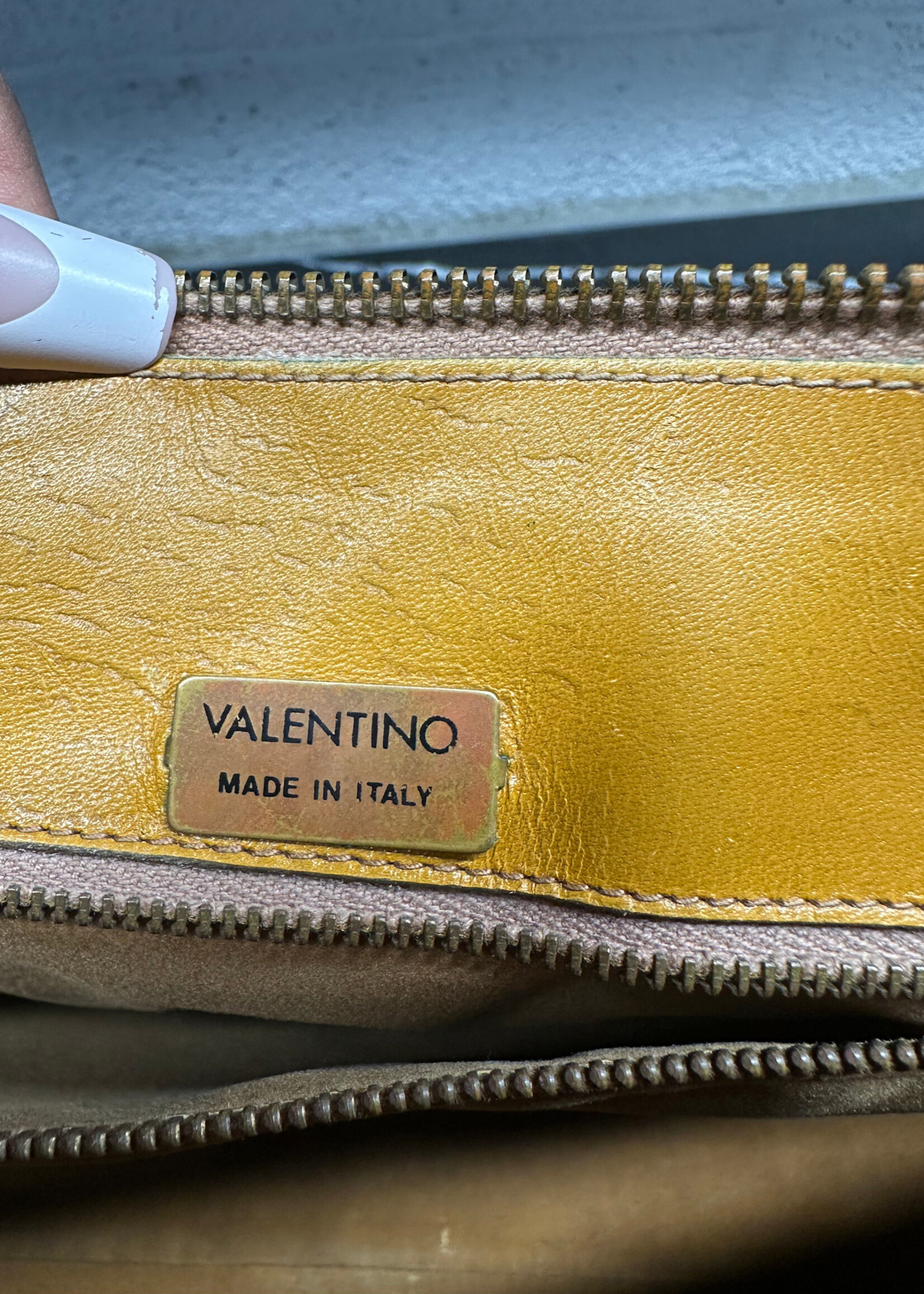 Valentino Vintage Black Canvas Duffle Bag  AS IS