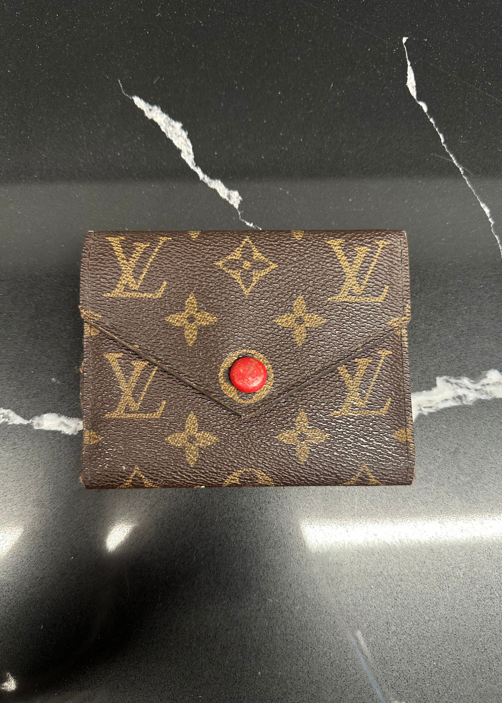 Louis Vuitton Brown Monogram Wallet AS IS