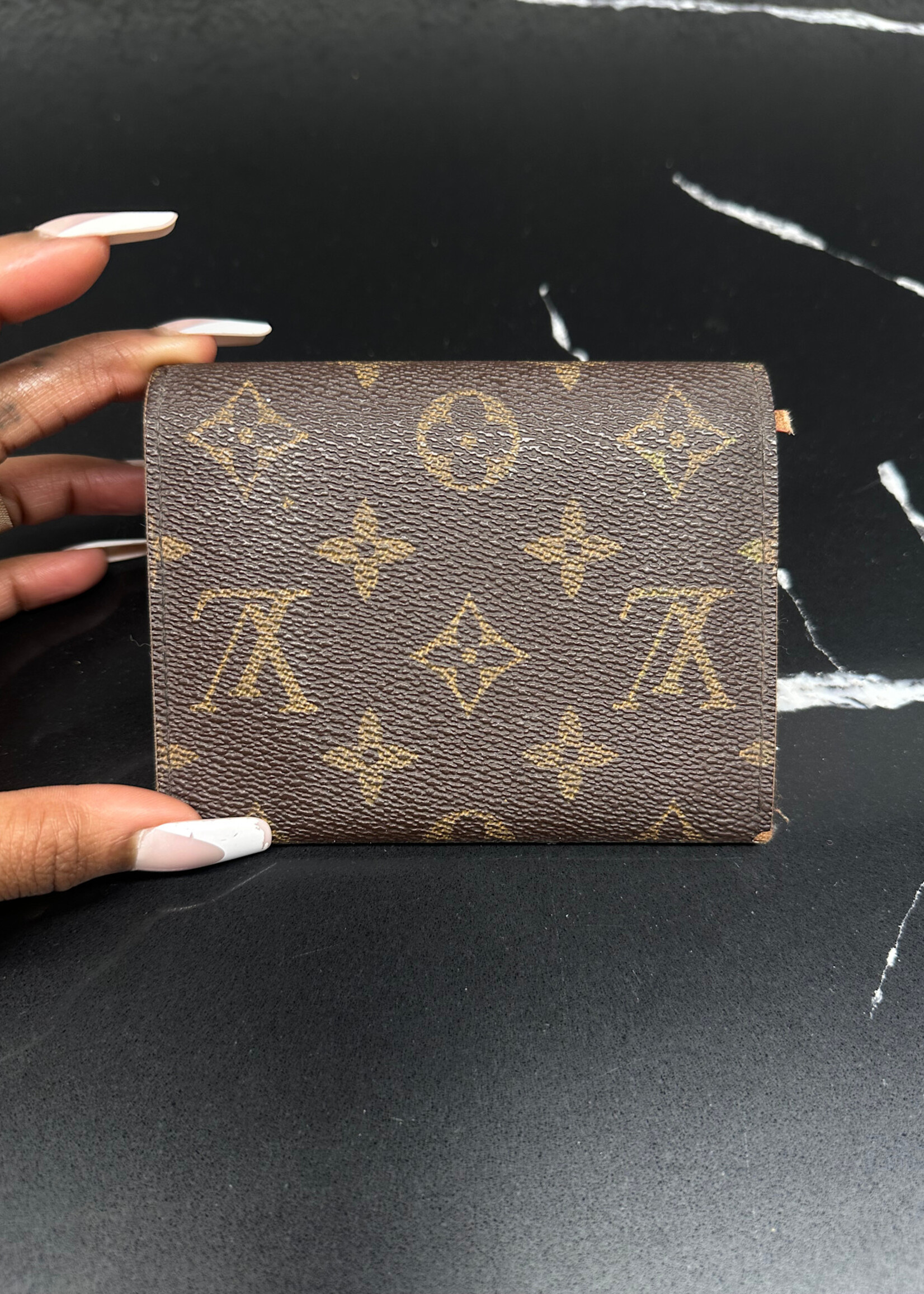 Louis Vuitton Brown Monogram Wallet AS IS