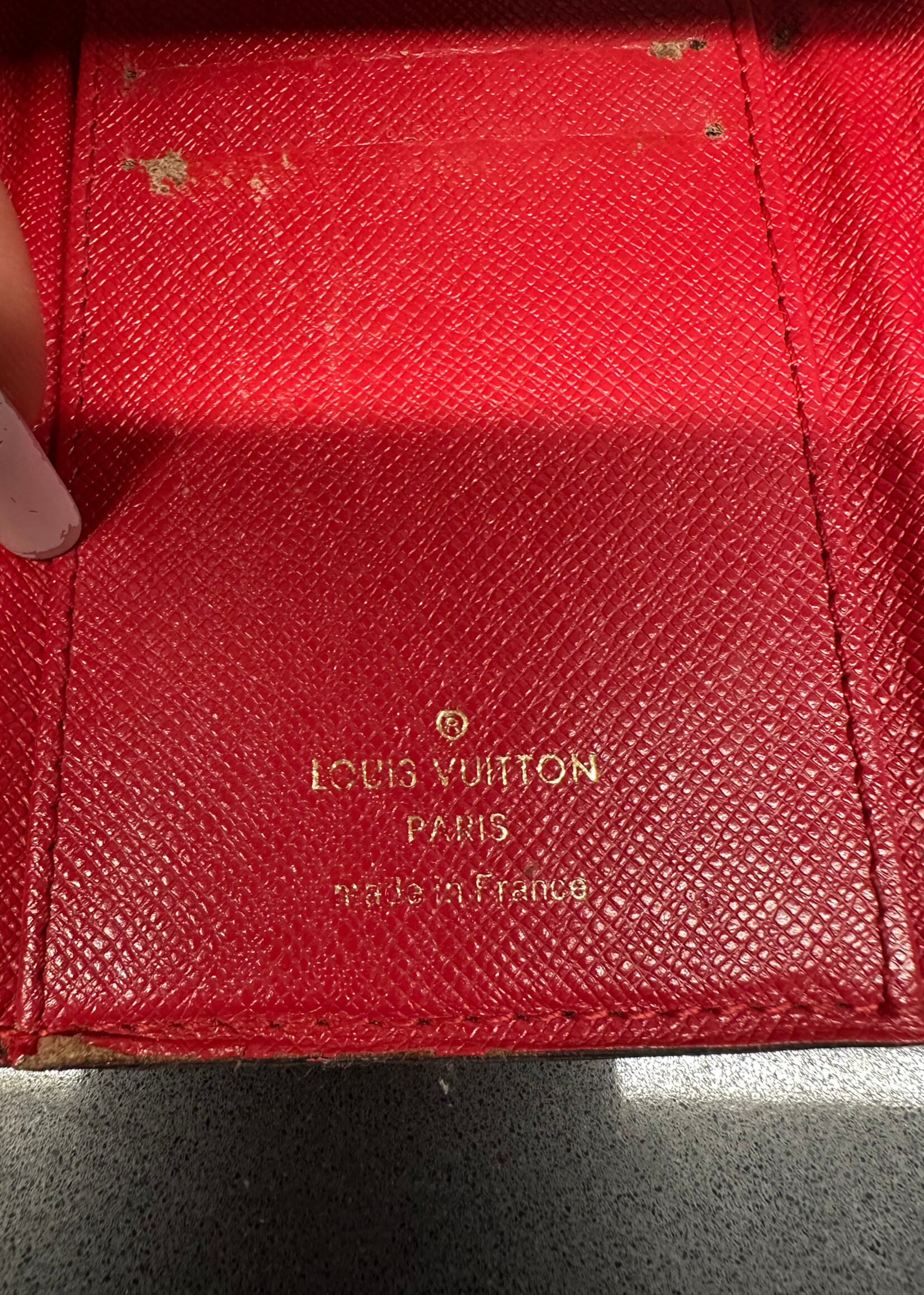 Louis Vuitton Brown Monogram Wallet AS IS