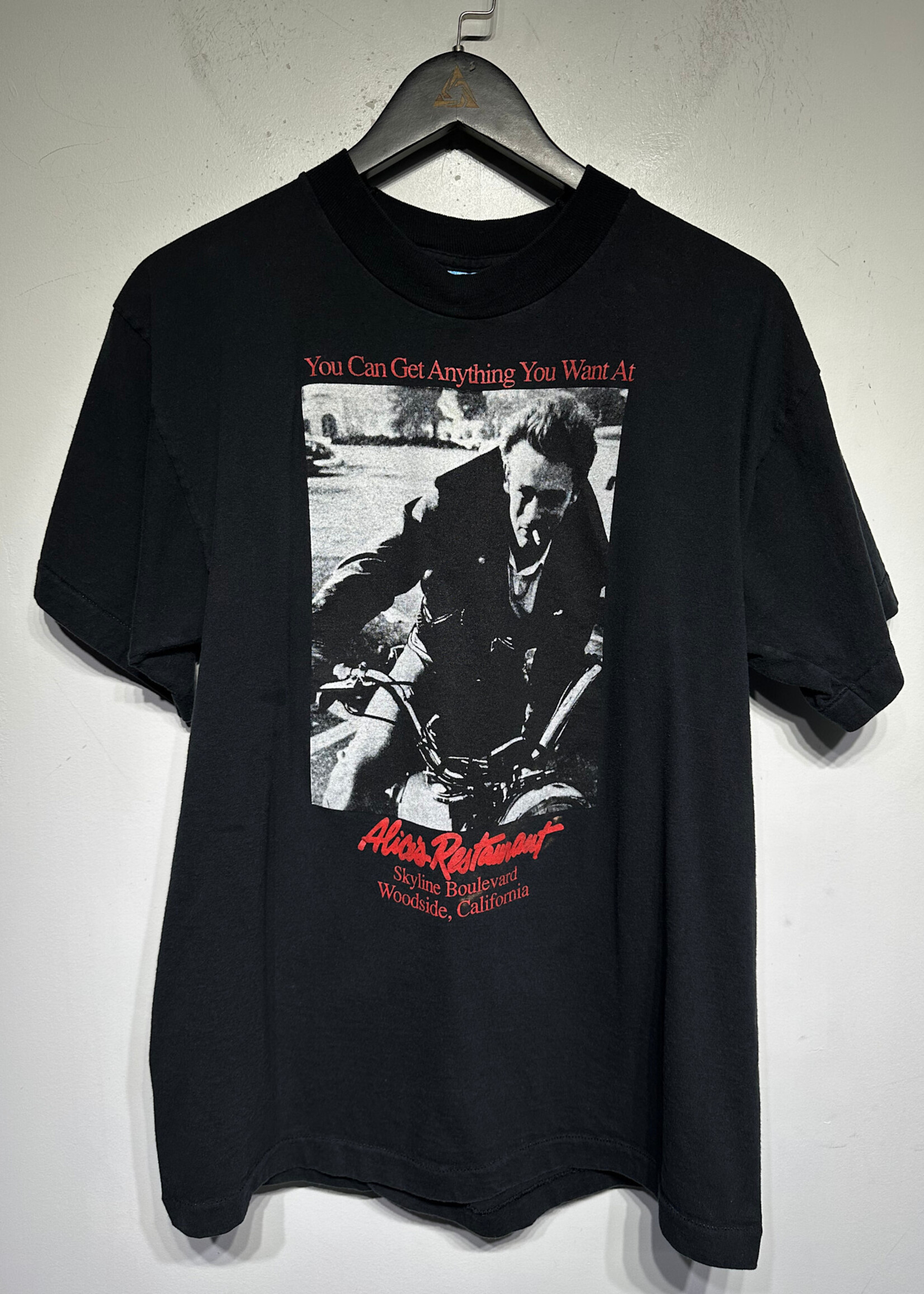 Steve McQueen Alice's Resturant VTG Tee Masc L As Is