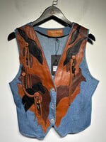 1998 Petra Wall Original Leather Vest M