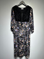 Jade Johnny Was Black Silk Dress Fem M