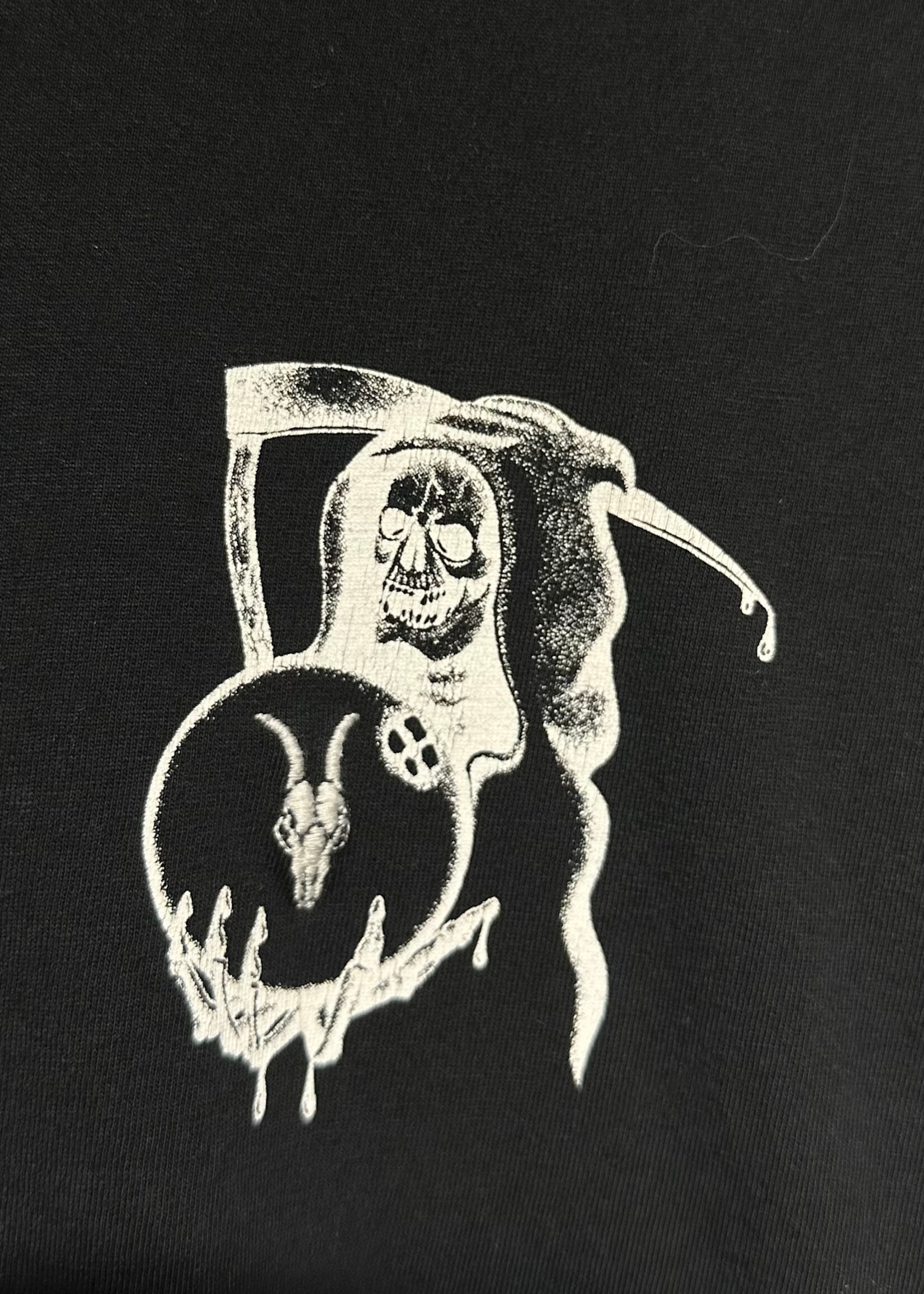 All Saints Black Grim Reaper Tee Masc L
