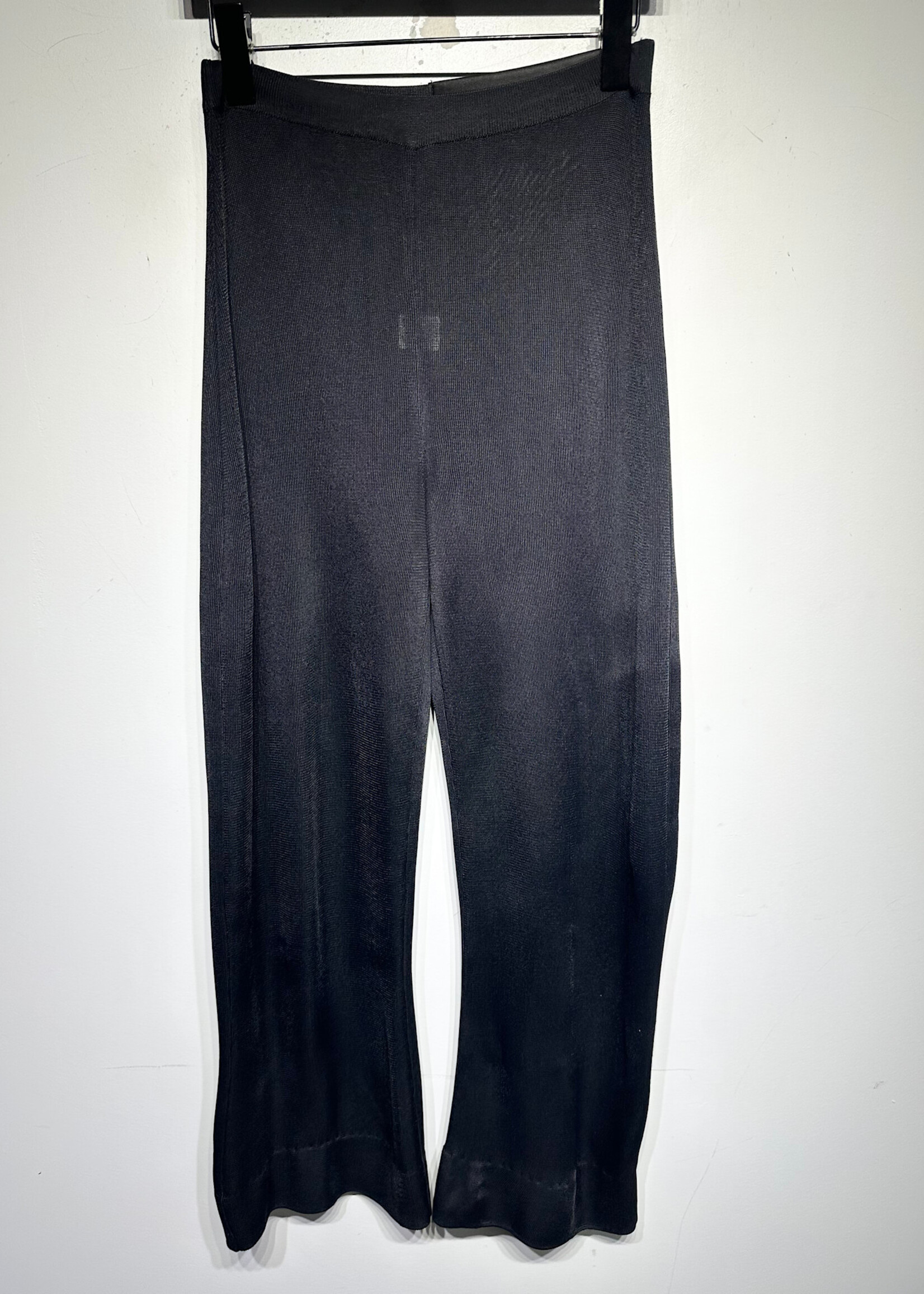 Fendi Maglia Black Woven Pants Fem 26