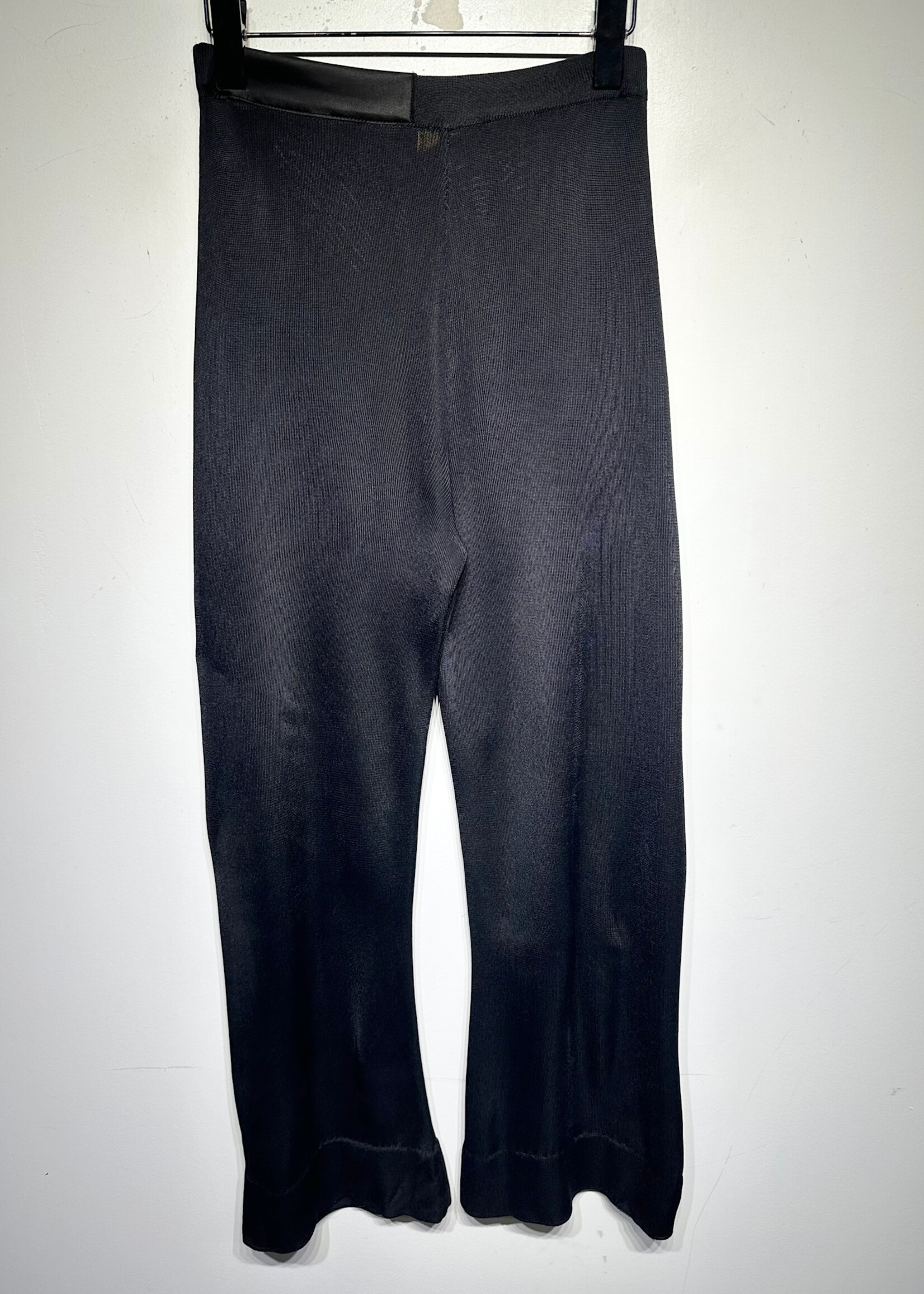 Fendi Maglia Black Woven Pants Fem 26