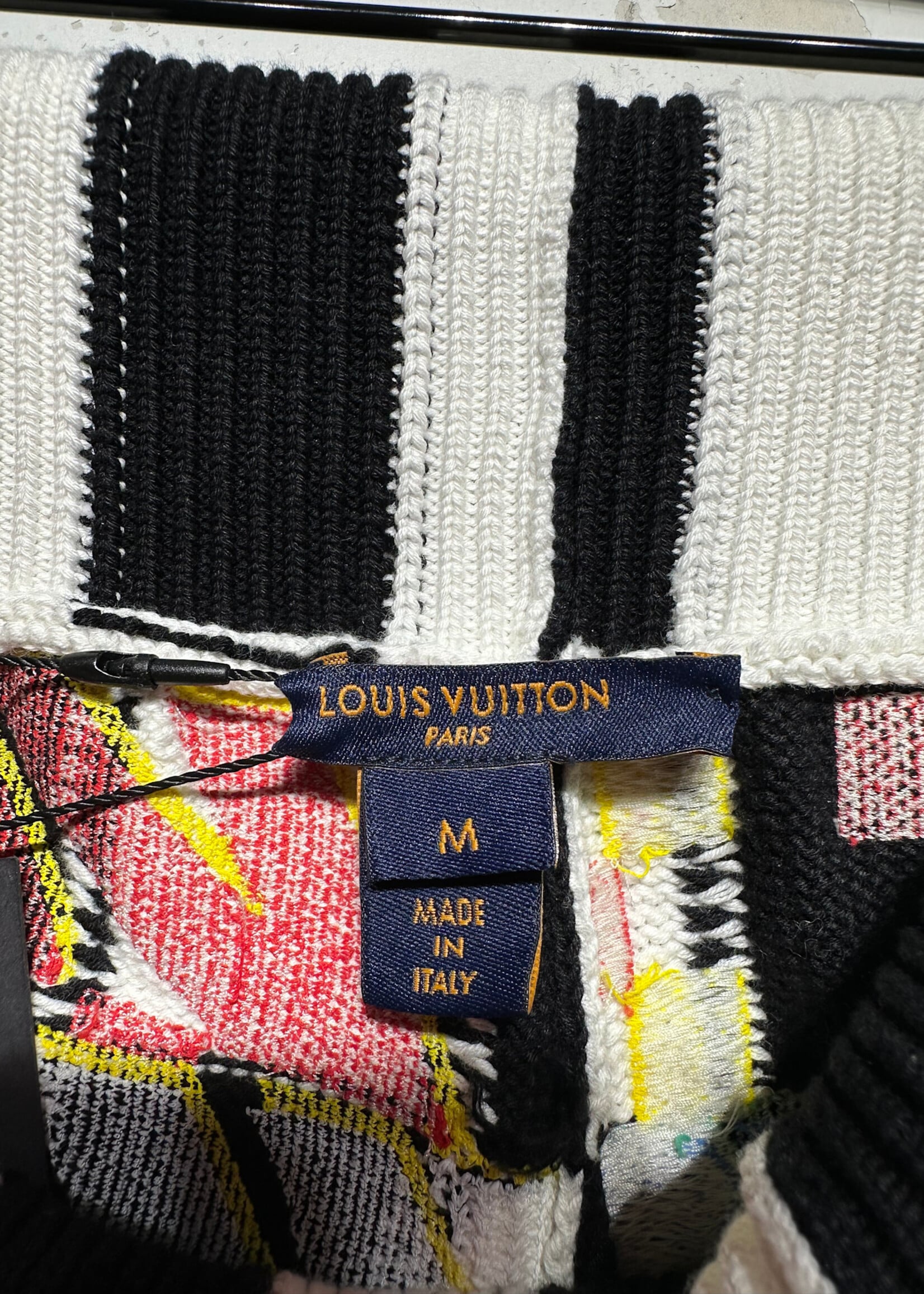 Louis Vuitton 2022 Racing Check Knit Shorts M