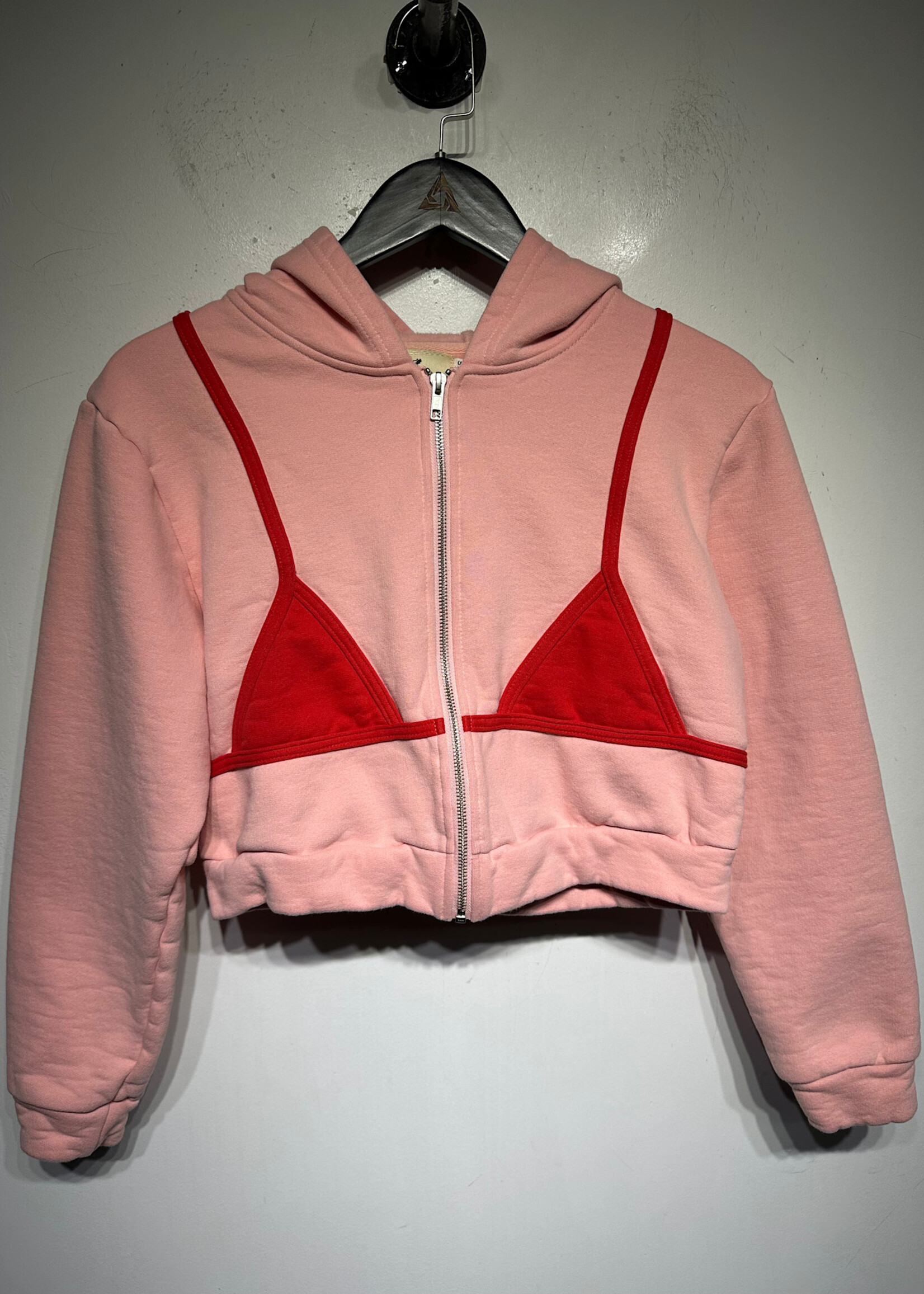 Fashion Brand Company Pink Bikini Bod Hoodie XXS