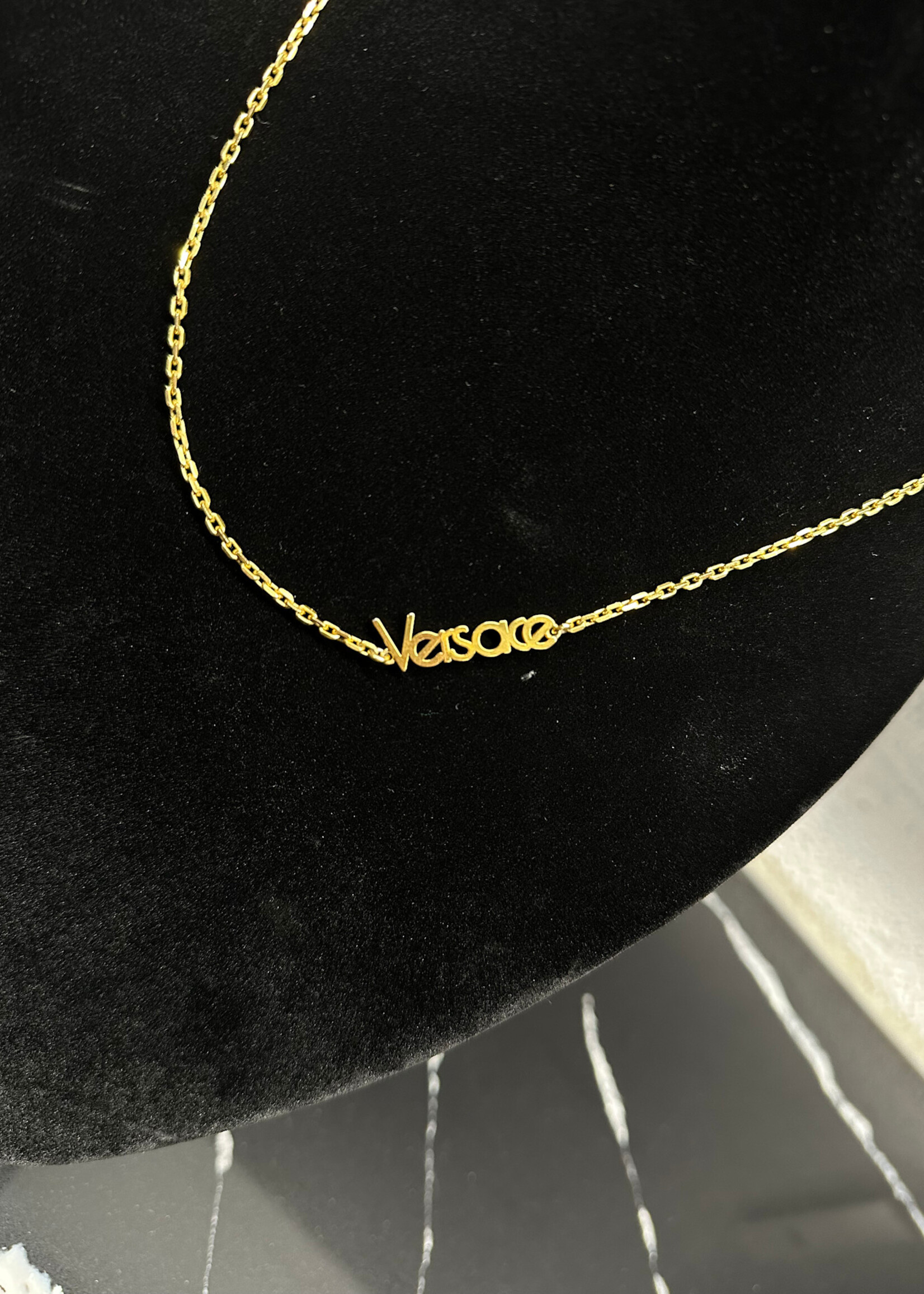 Versace Medusa Logo Pendant Necklace