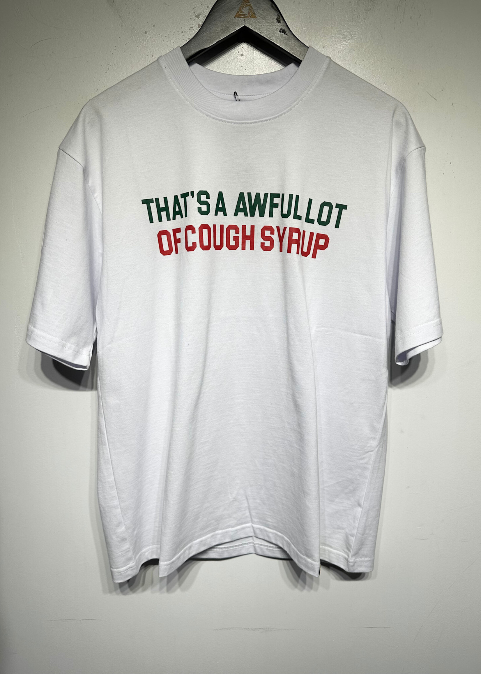 Awful Whole Lotta Cough Syrup White Green Red M