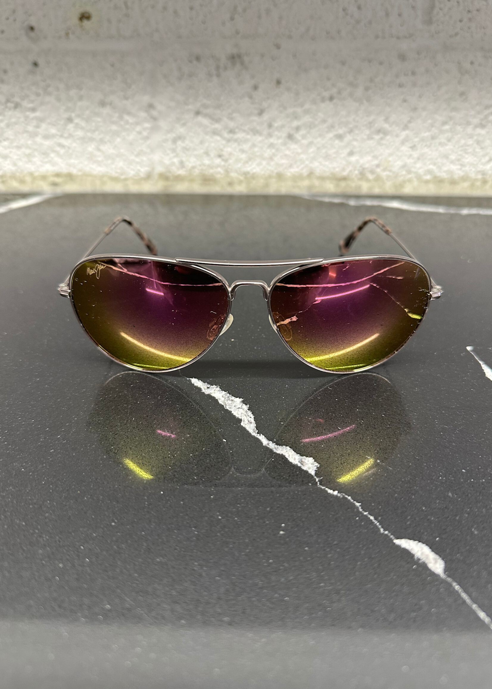 Maui Jim MJ264 Rose Gold Aviator Glasses OS